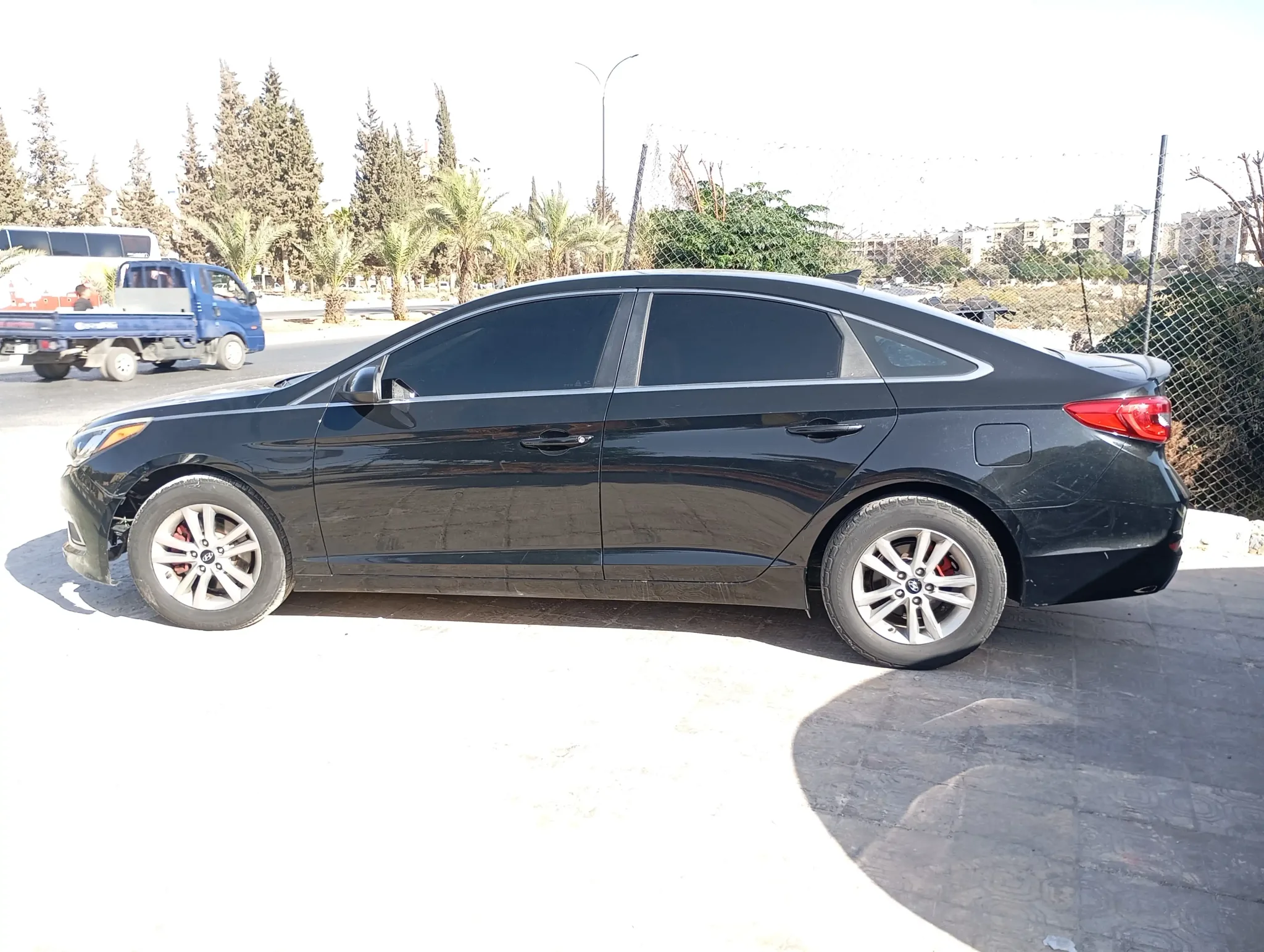 kilometrage car sale hyundai sonata standard sedan used 2016 aleppo po image