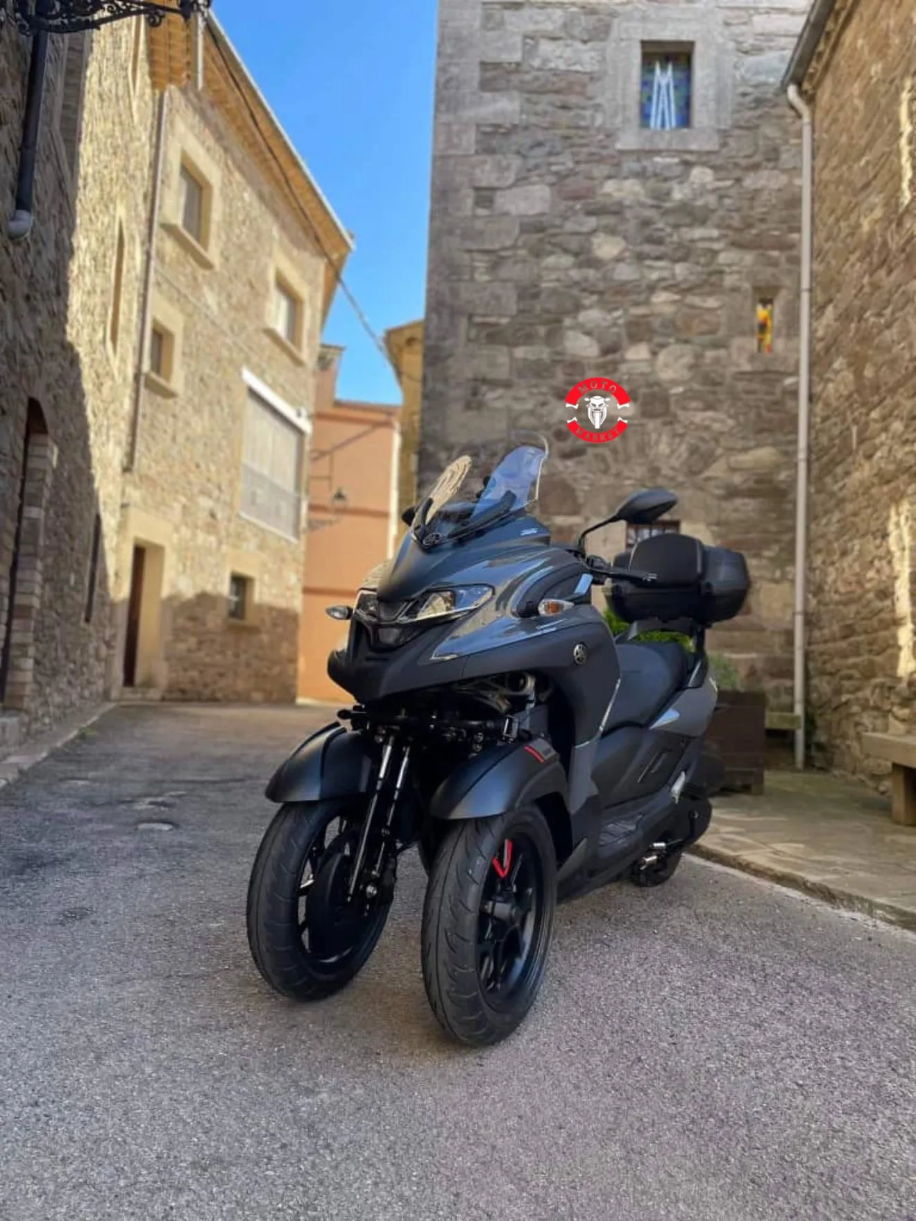 kilometrage motorbike yamaha tricity 300 scooter used 2019 tartus bm card image