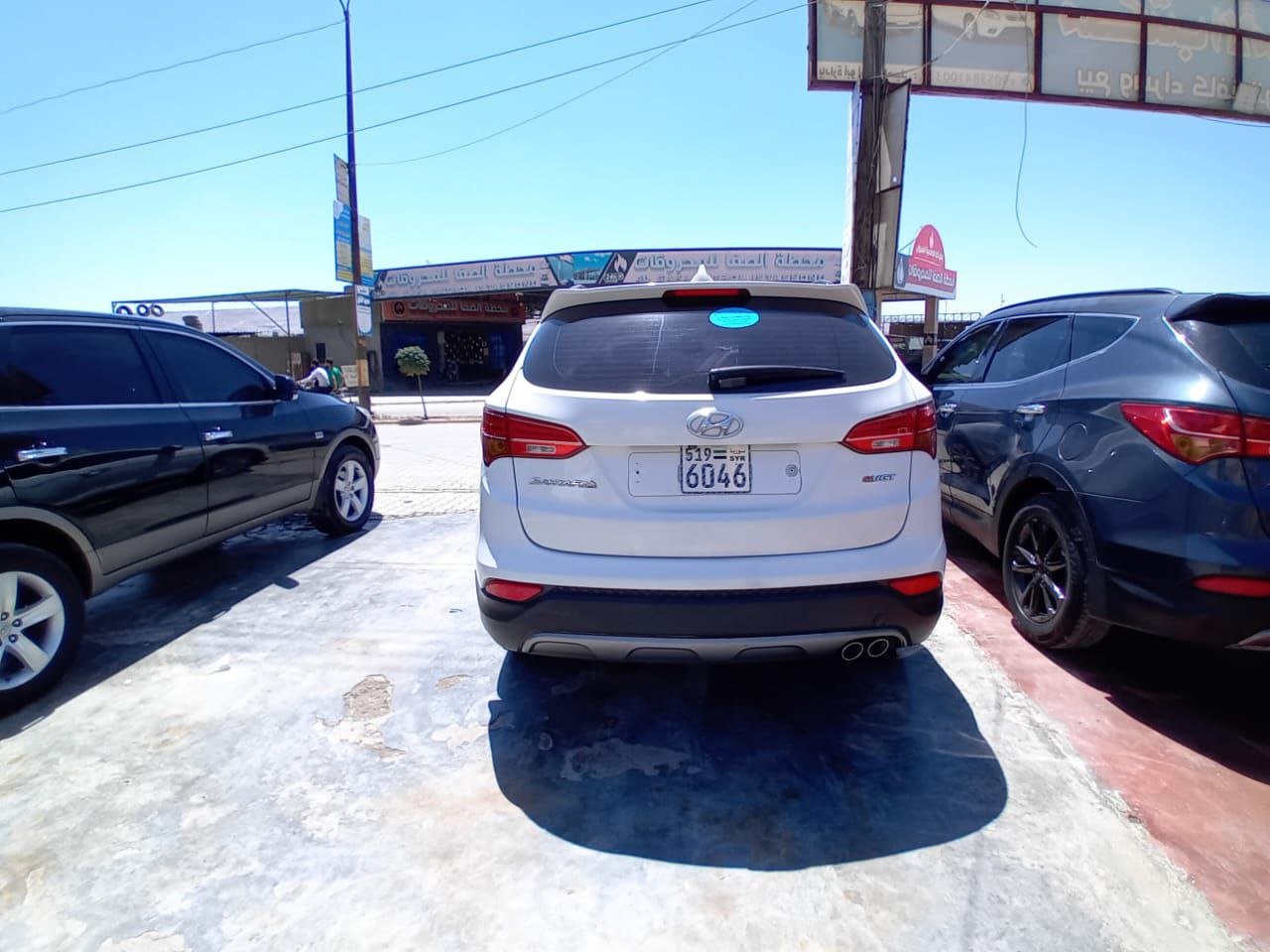 kilometrage car sale hyundai santa fe evgt suv used 2015 aleppo ah image