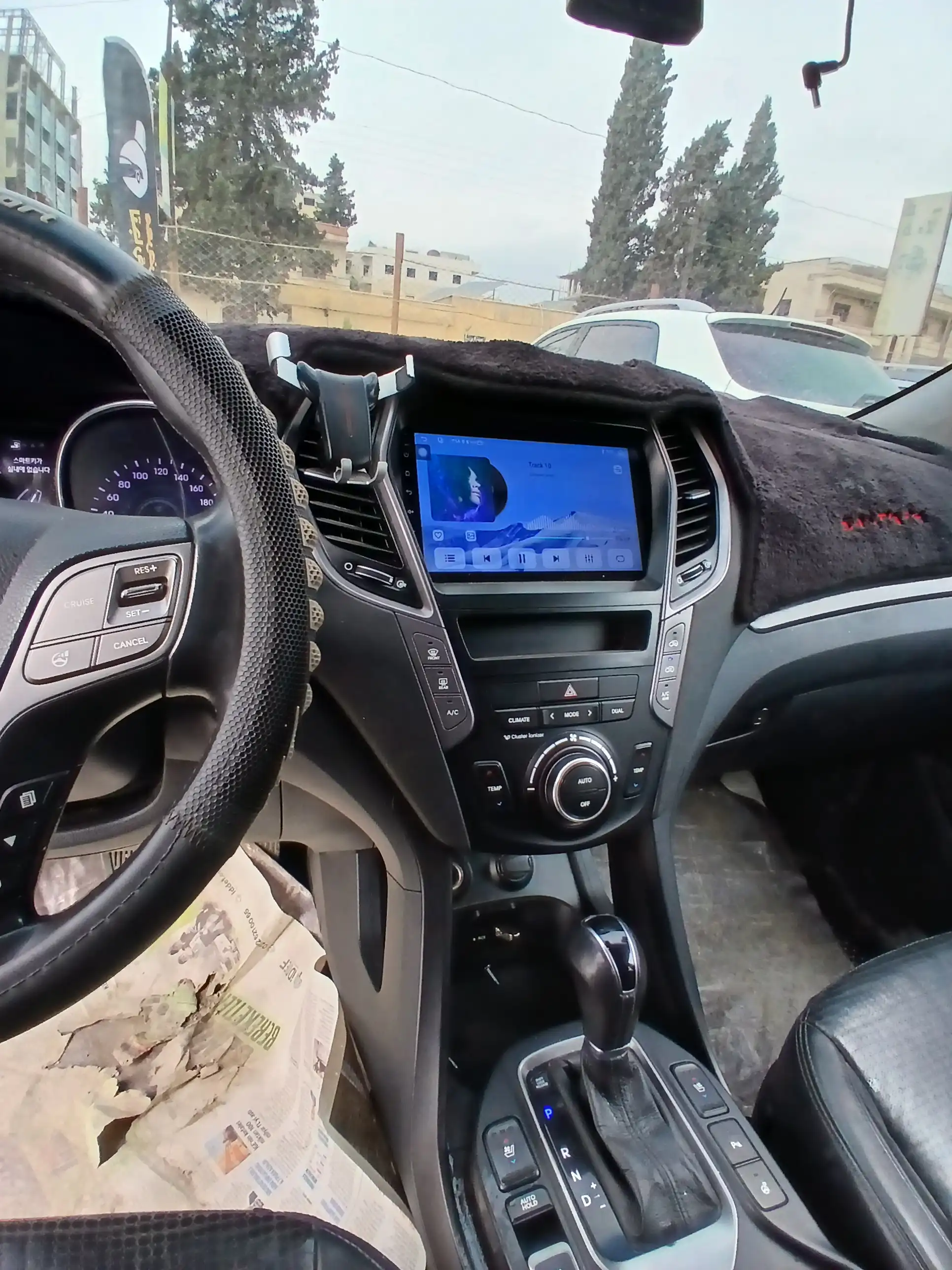 kilometrage car sale hyundai santa fe evgt suv used 2012 aleppo kd image