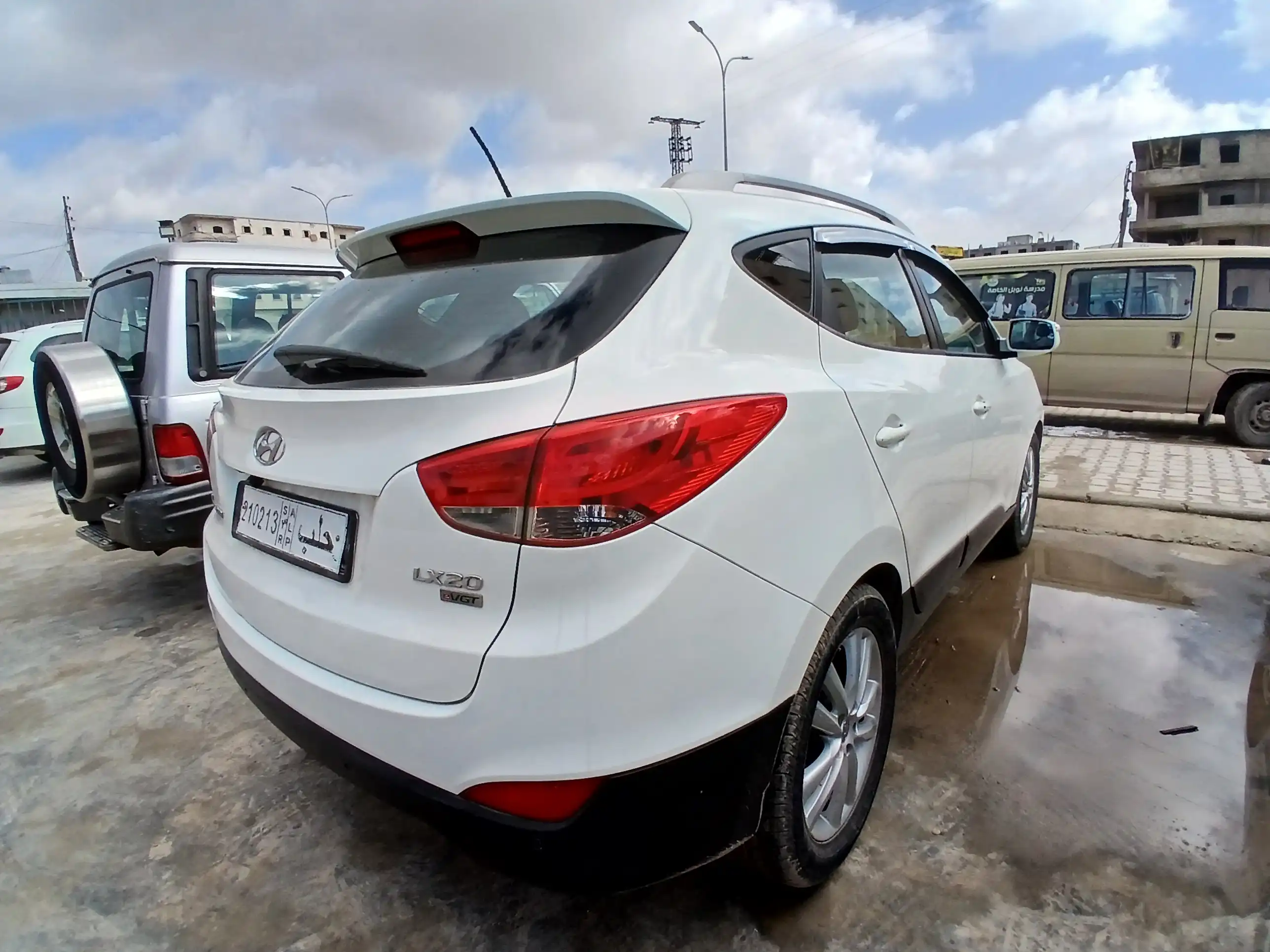 kilometrage car sale hyundai tucson lx20 evgt cpykdlw used 2013 aleppo gj image