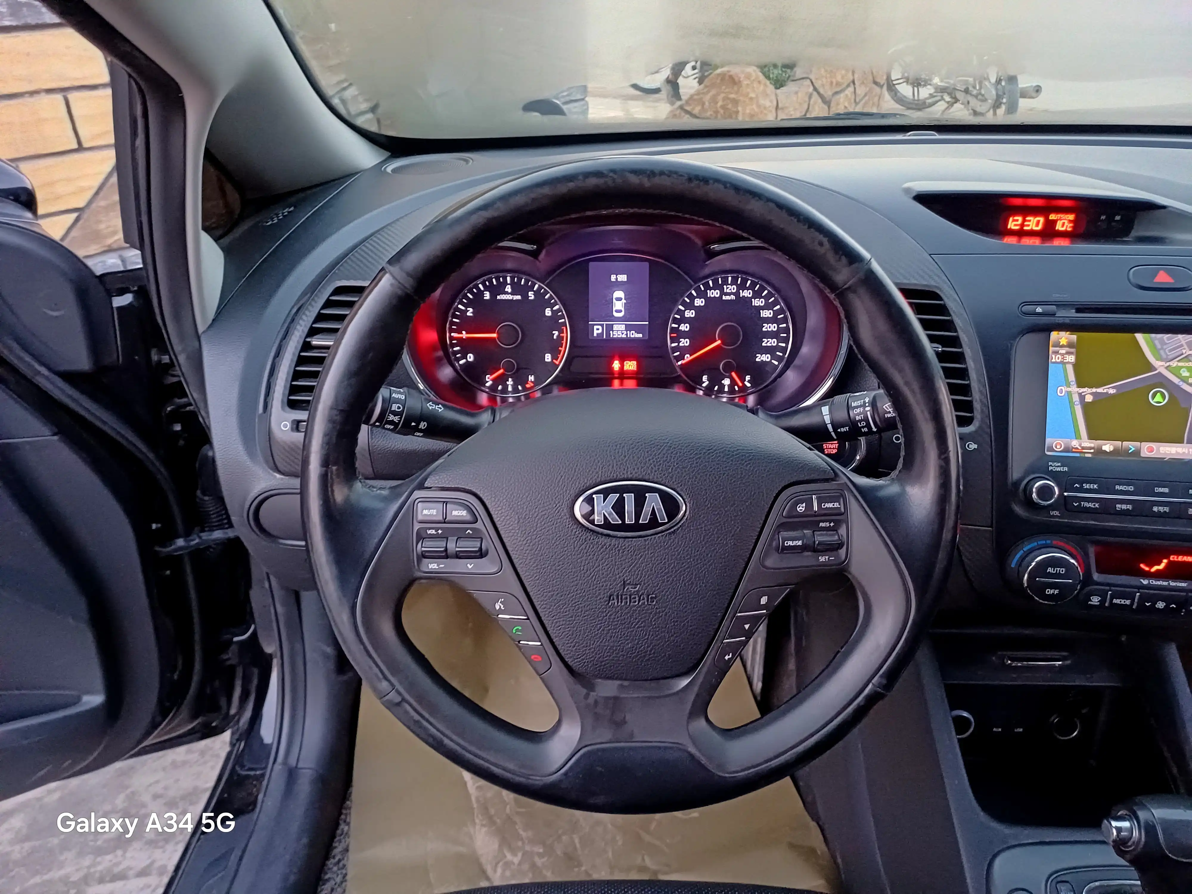 kilometrage car rent kia k3 lx sedan used 2014 aleppo ot image