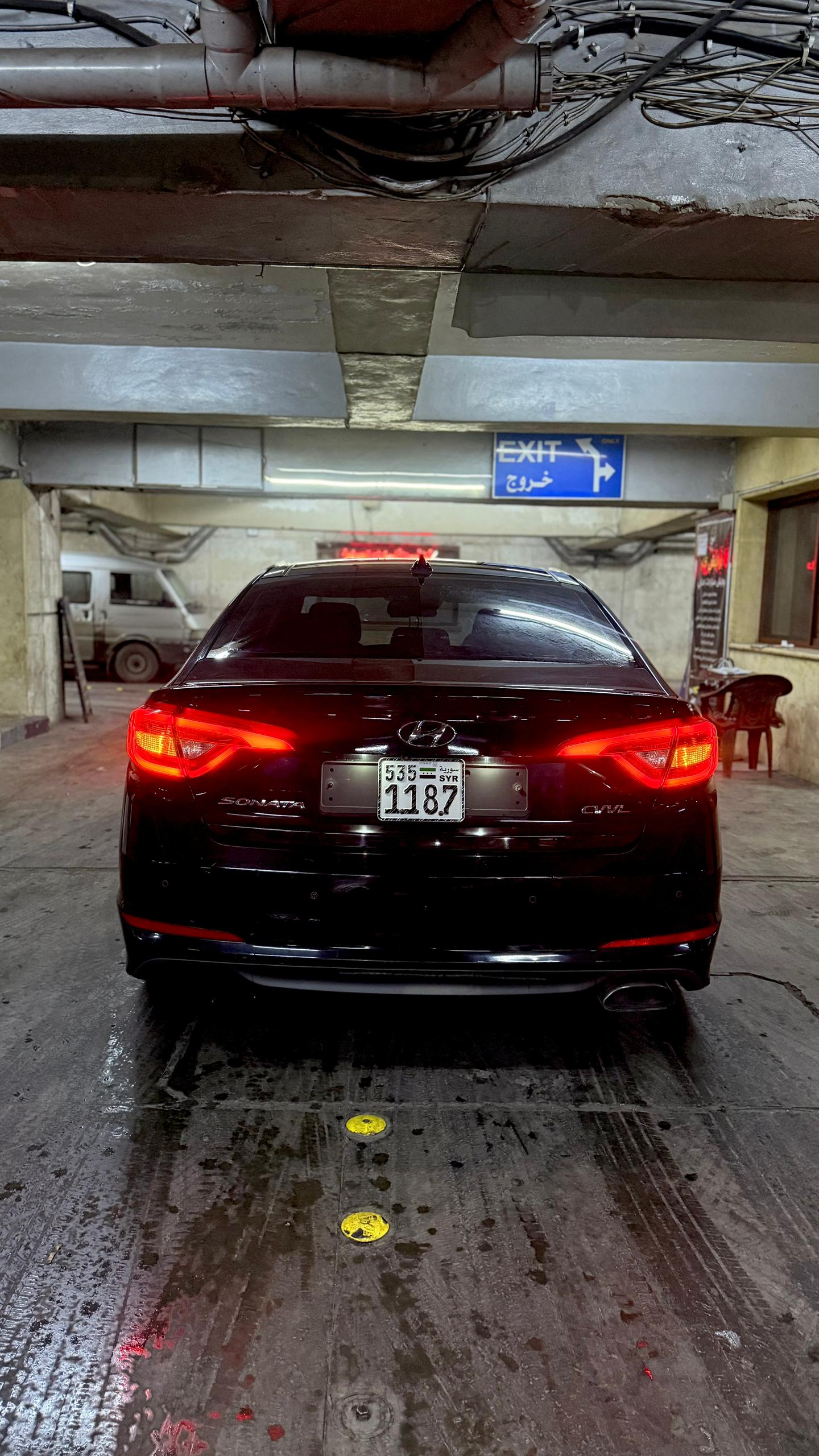 kilometrage car sale hyundai sonata cvvl sedan used 2015 aleppo wk image