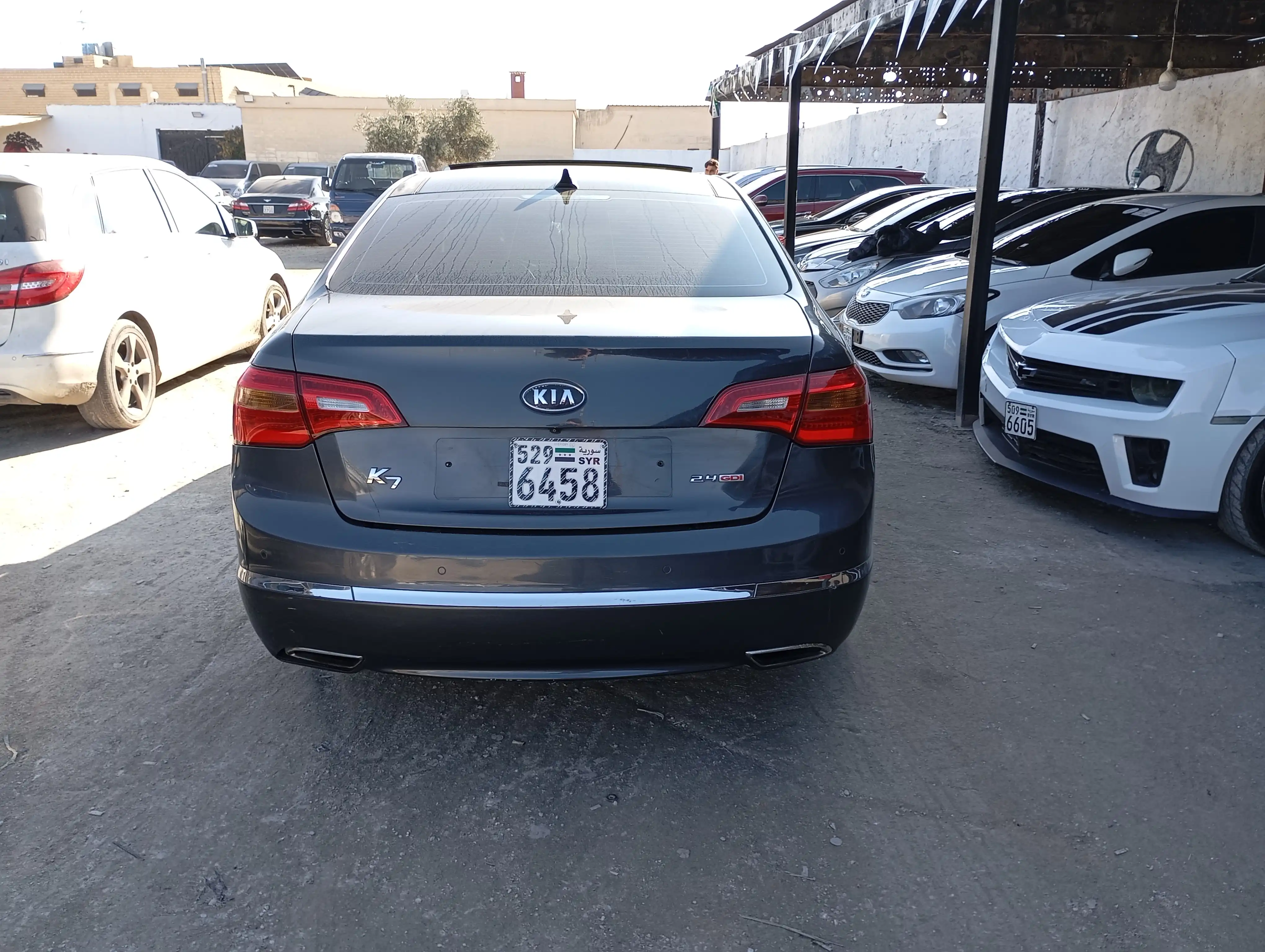 kilometrage car sale kia k7 standard sedan used 2012 aleppo qu image