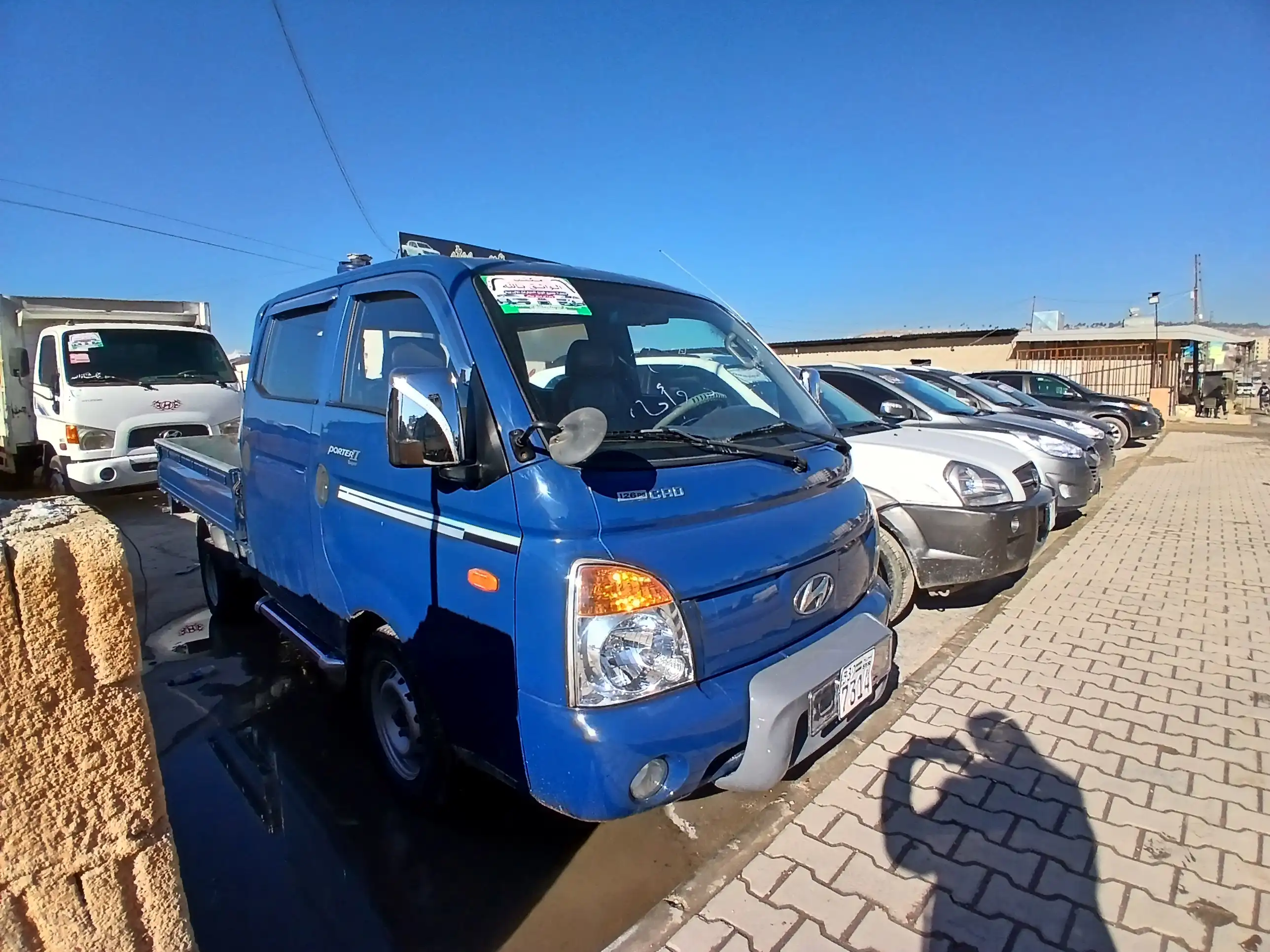 kilometrage car sale hyundai porter ii 2 crdi cargo truck used 2009 aleppo nn image