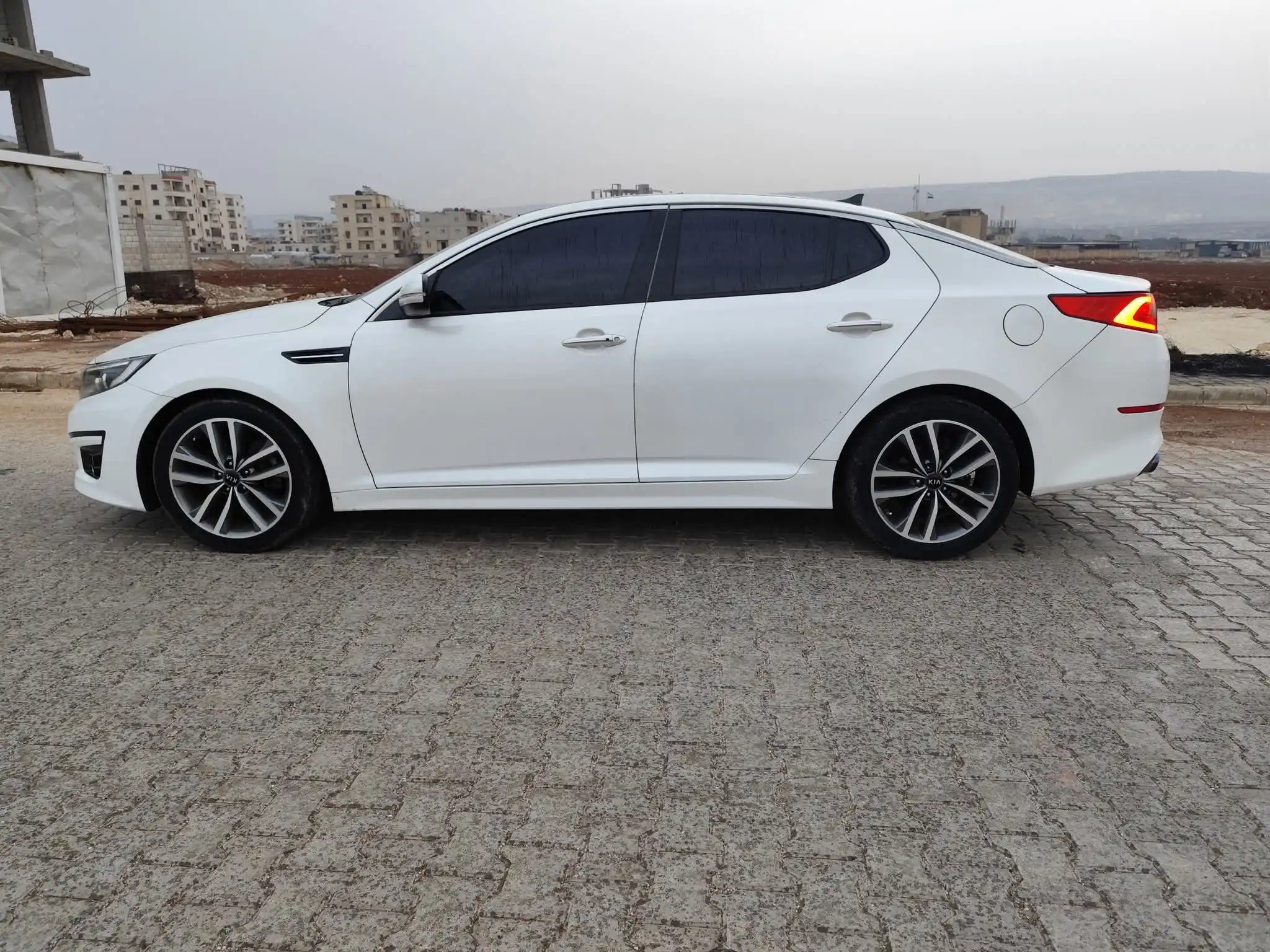 kilometrage car sale kia k5 standard sedan used 2014 aleppo me image