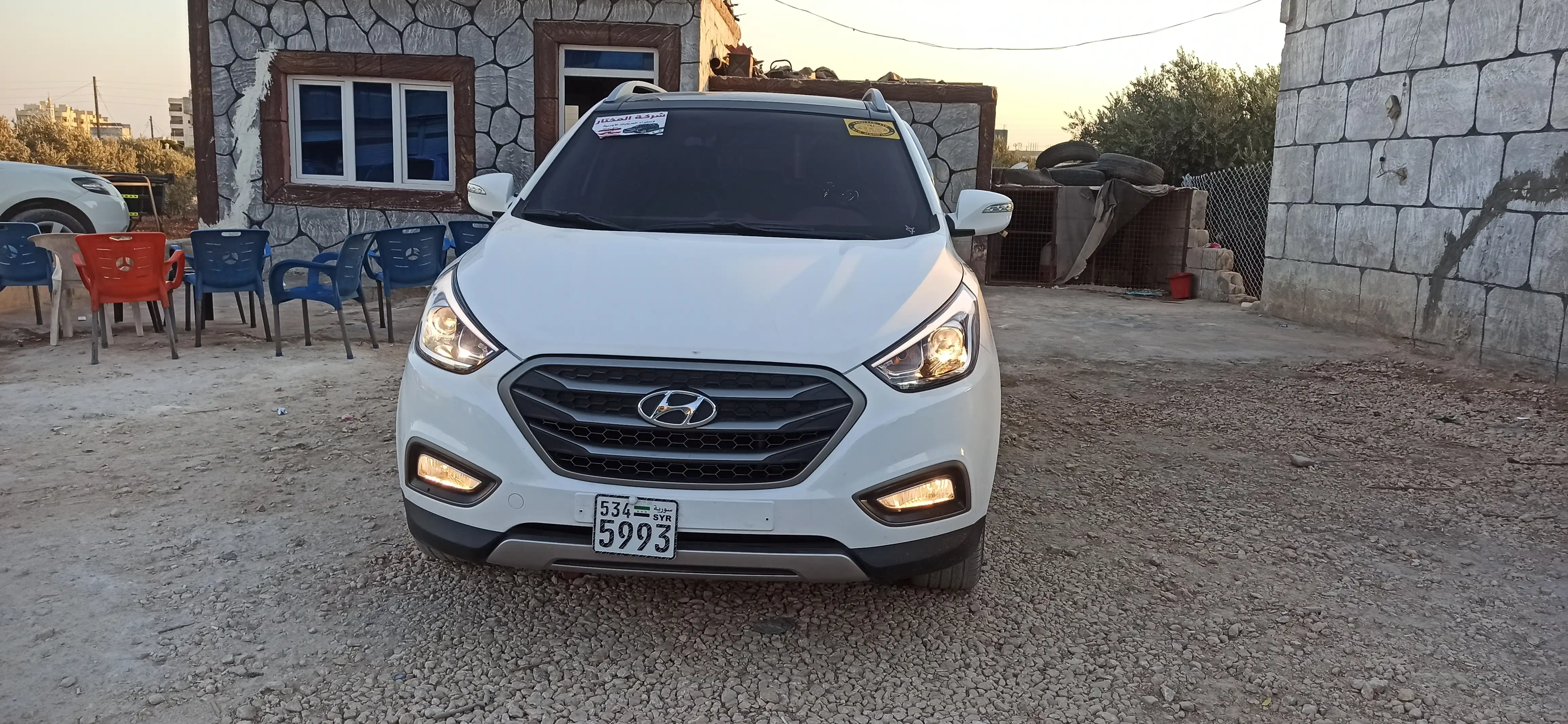 kilometrage car sale hyundai tucson vgt suv used 2014 aleppo dx image