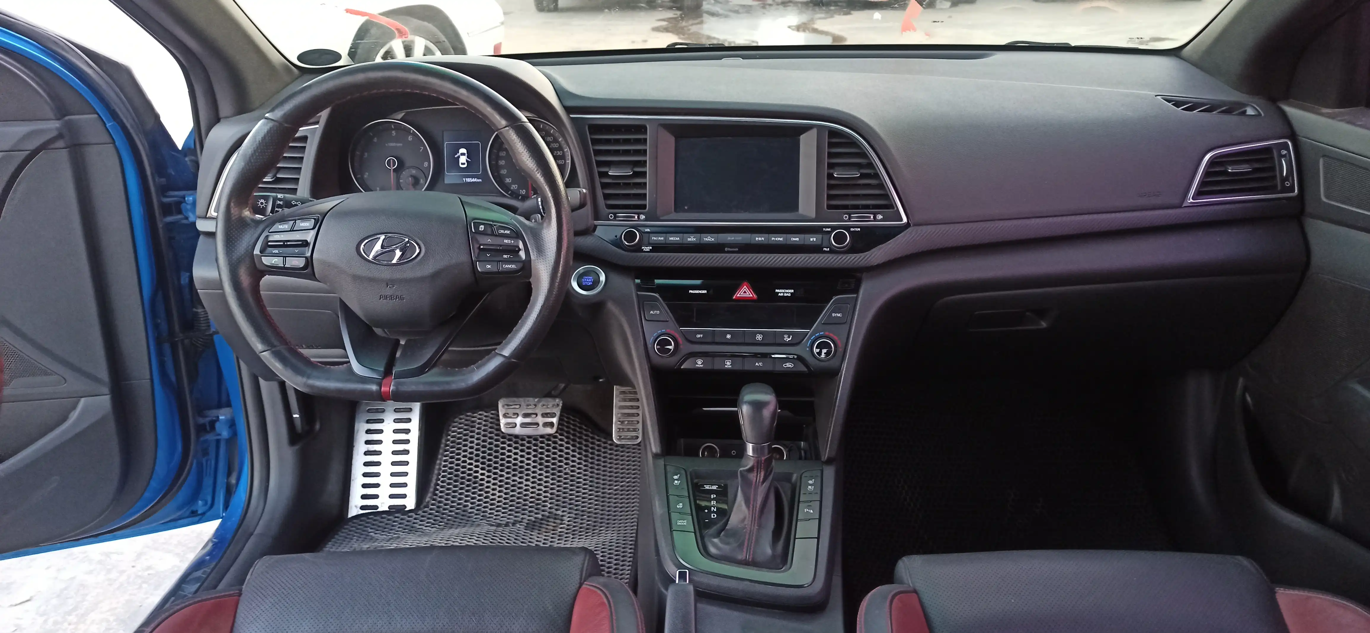 kilometrage car sale hyundai avante sport sedan used 2017 aleppo ir image