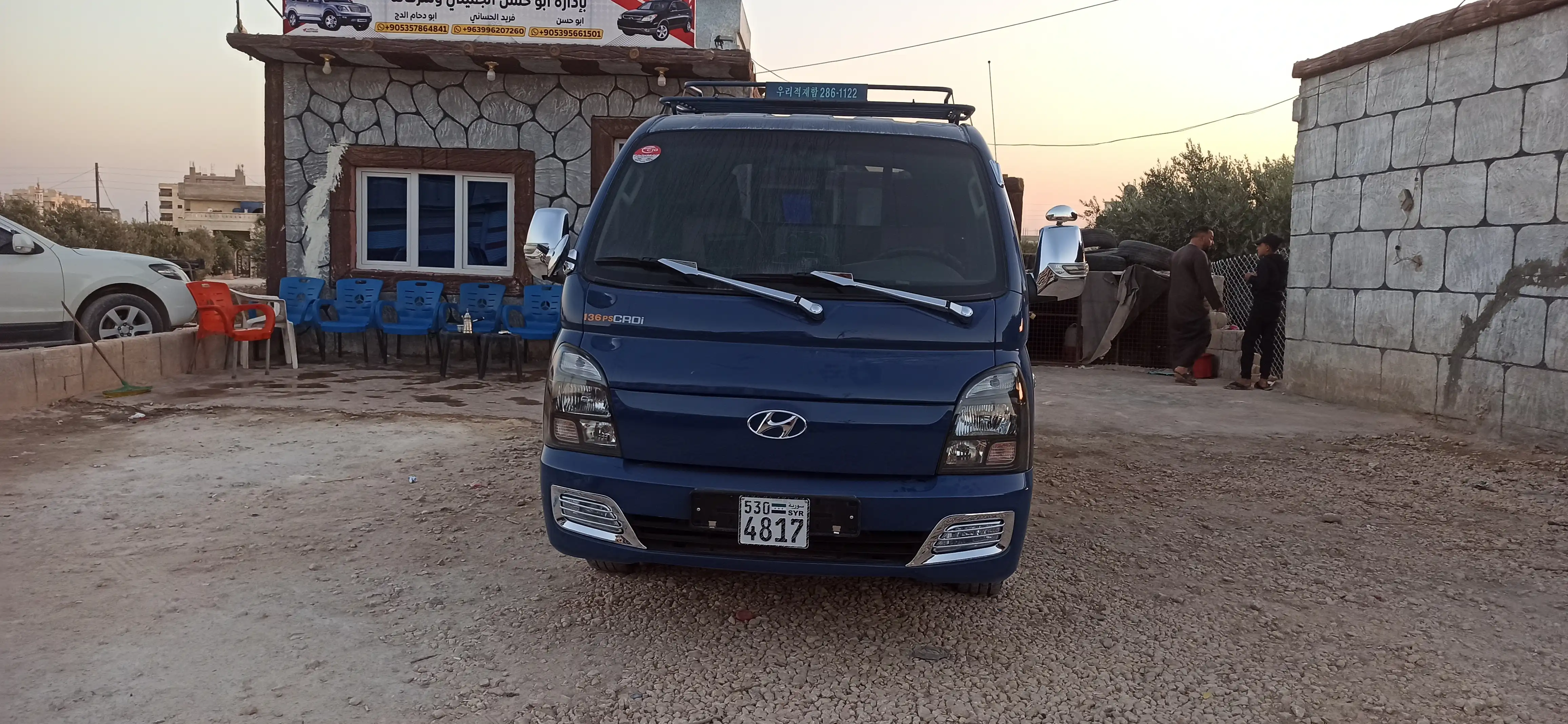 kilometrage car sale hyundai porter 2 crdi cargo truck used 2017 aleppo dt image
