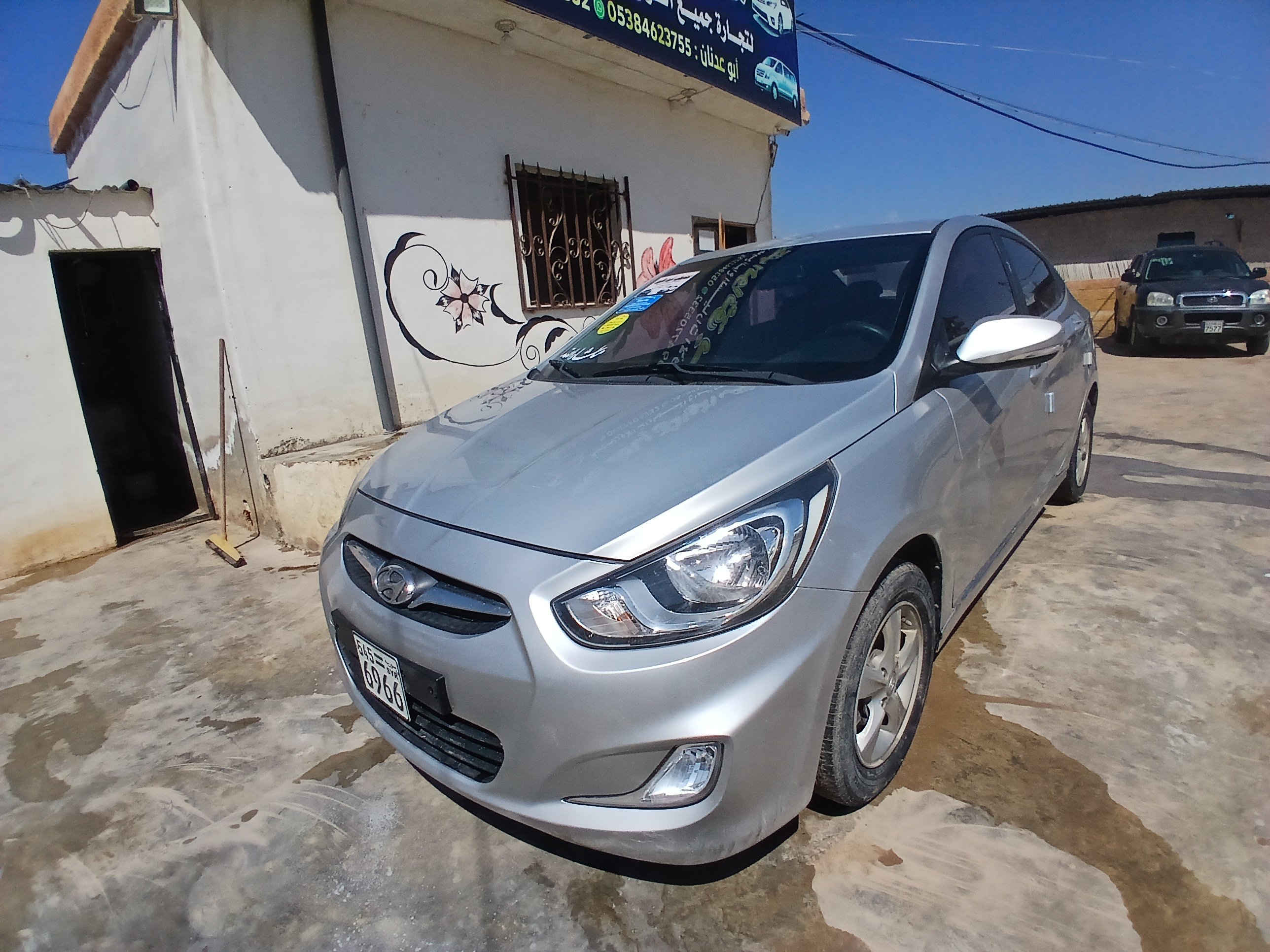 kilometrage car sale hyundai accent vvt sedan used 2012 aleppo xl image
