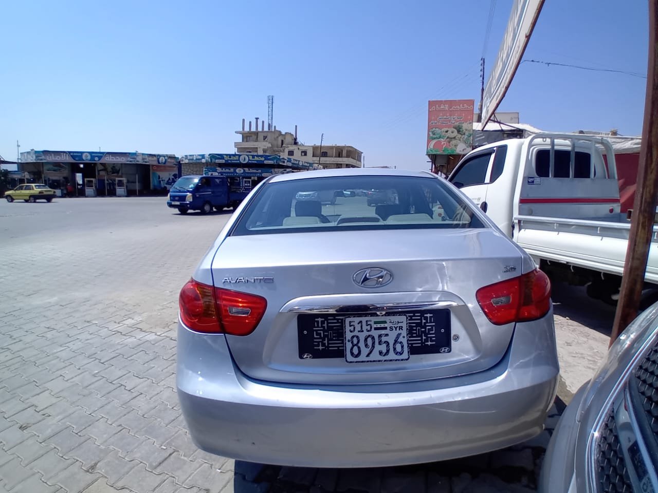 kilometrage car sale hyundai avante standard sedan used 2007 aleppo pf image