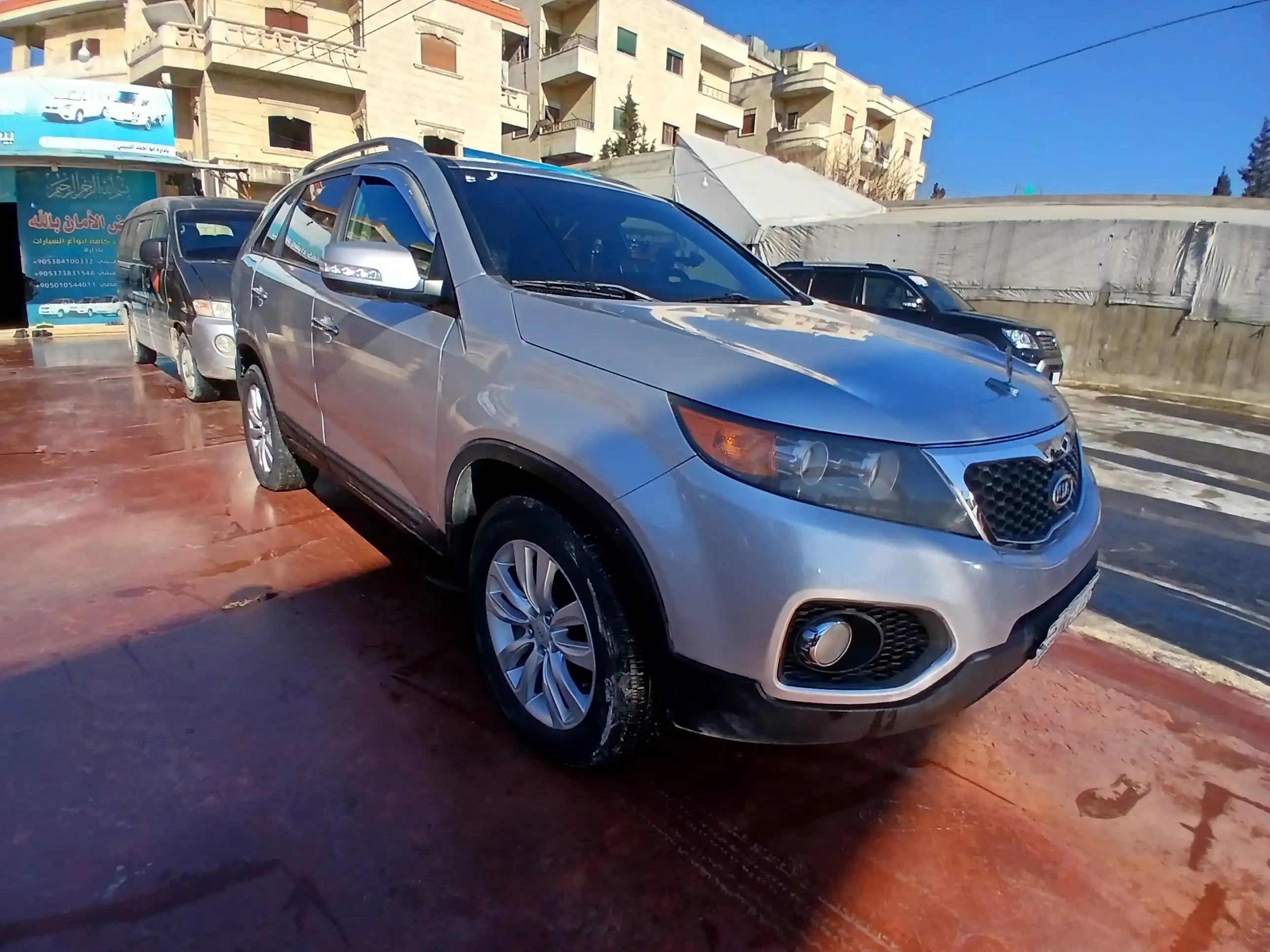 kilometrage car sale kia sorento limited suv used 2010 aleppo zs card image