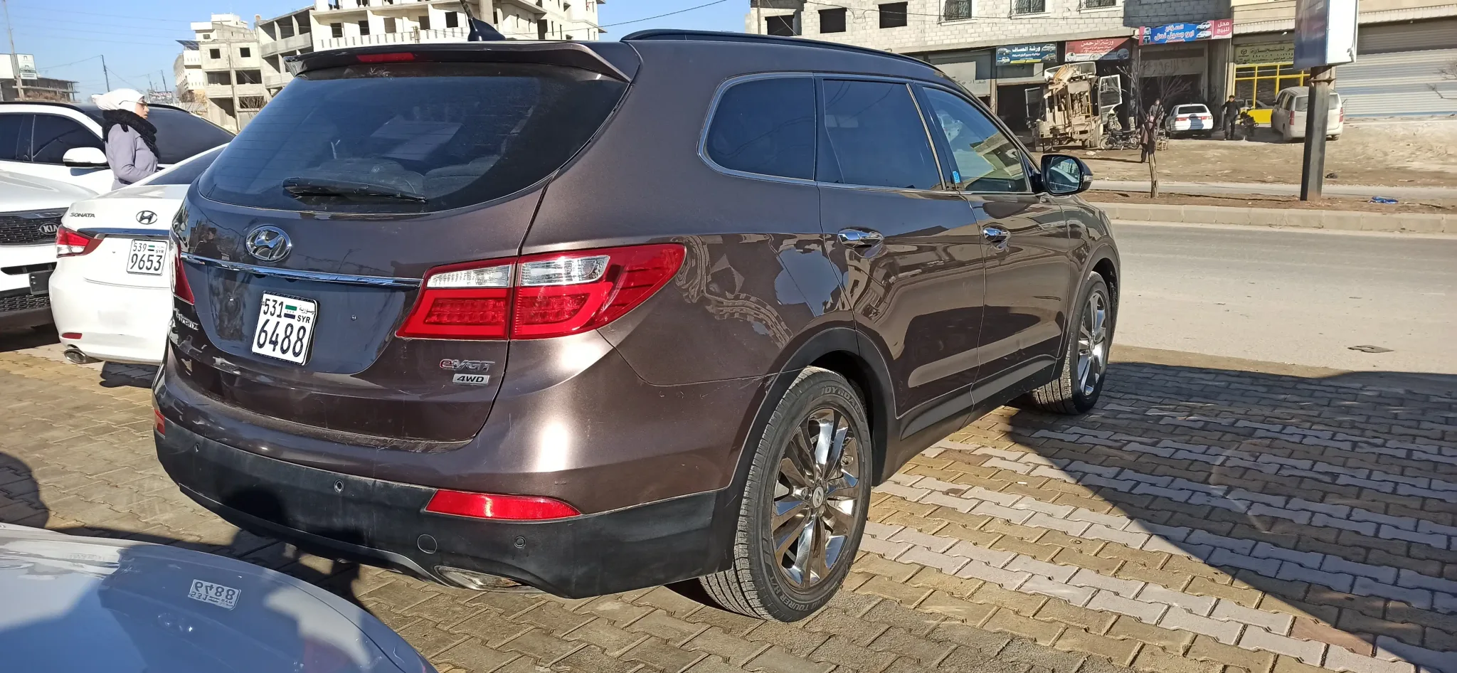 kilometrage car sale hyundai veracruz limited suv used 2014 aleppo pp image