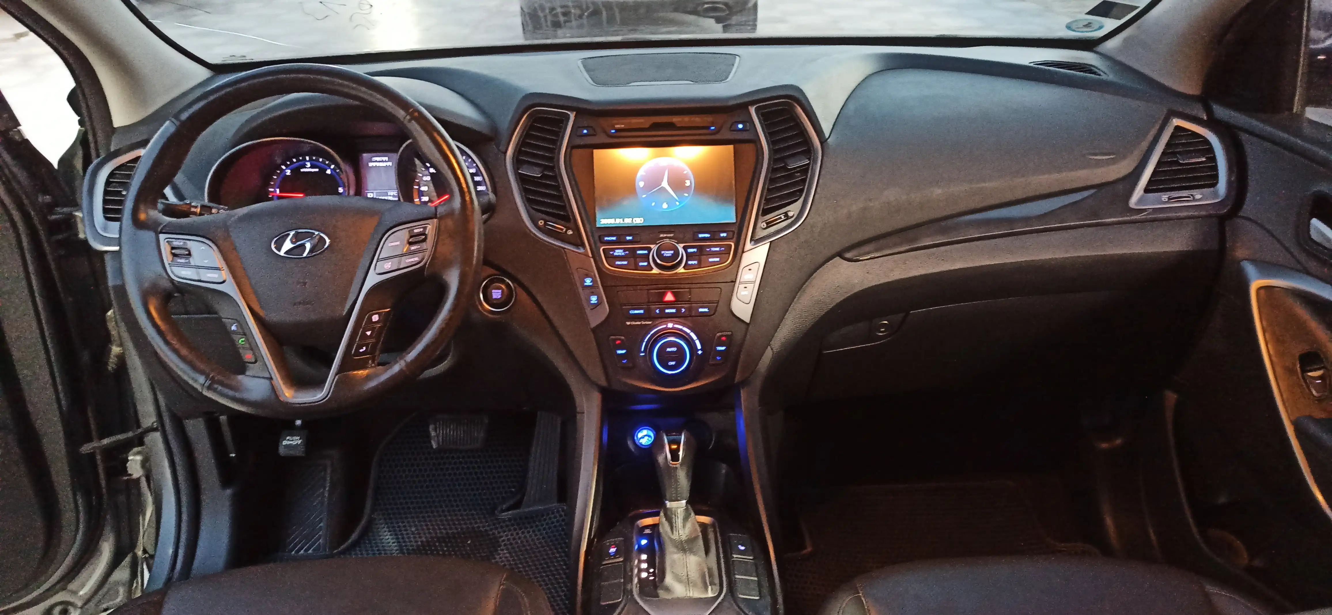 kilometrage car sale hyundai santa fe evgt suv used 2013 aleppo mr image