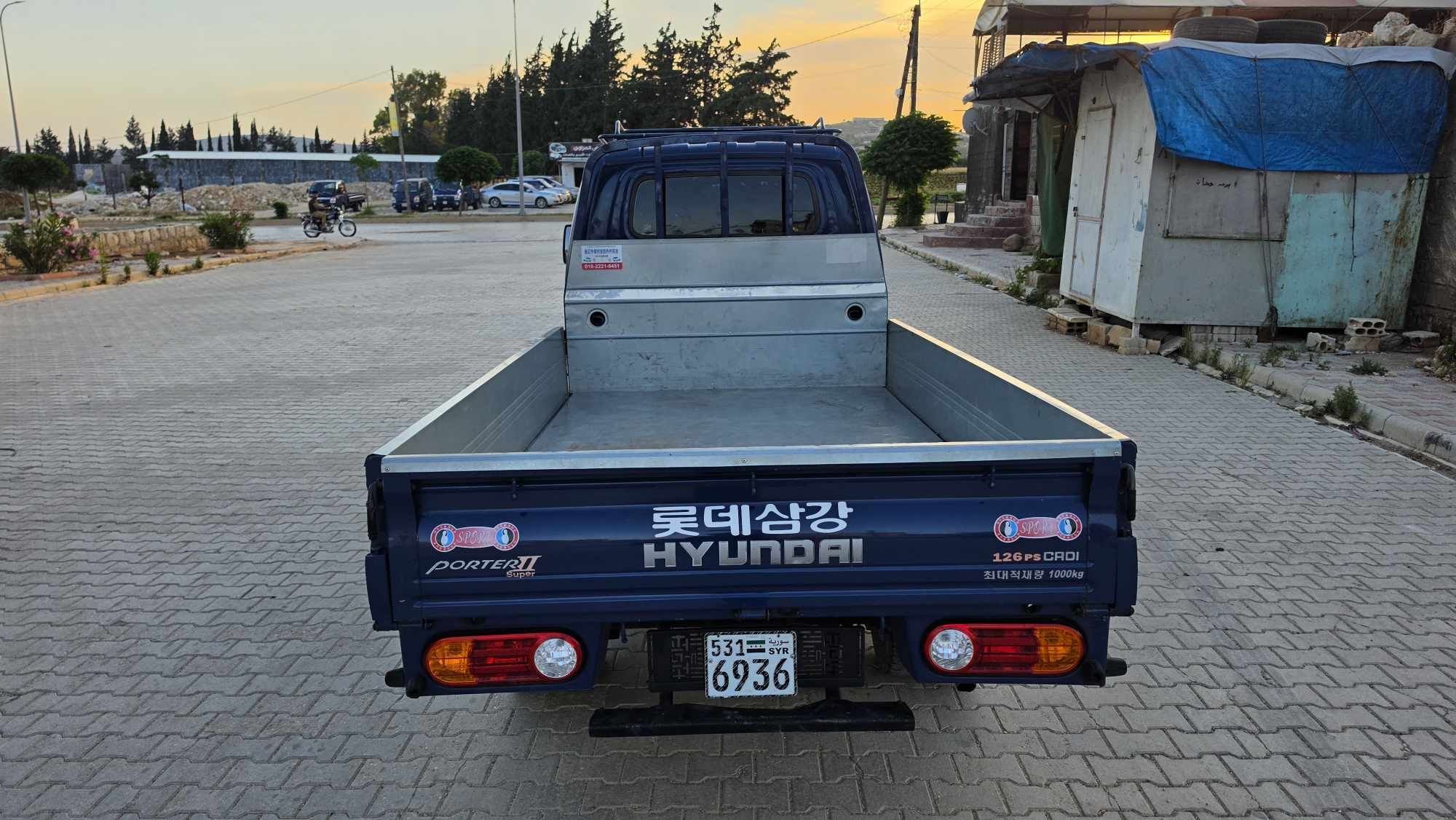 kilometrage car sale hyundai porter ii 2 crdi pickup used 2009 aleppo vd image
