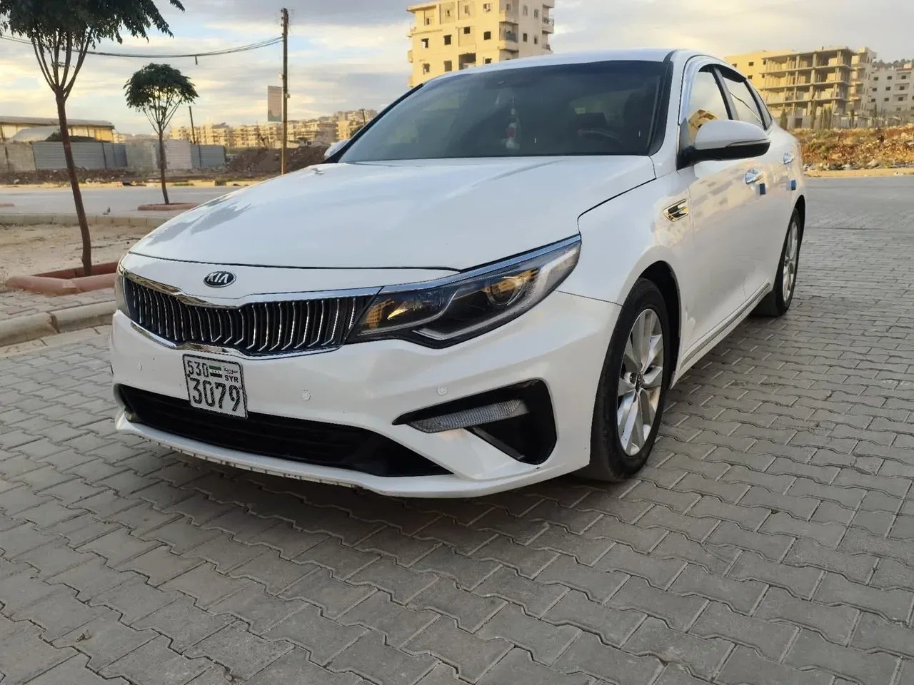 kilometrage car sale kia k5 standard sedan used 2018 aleppo pc image