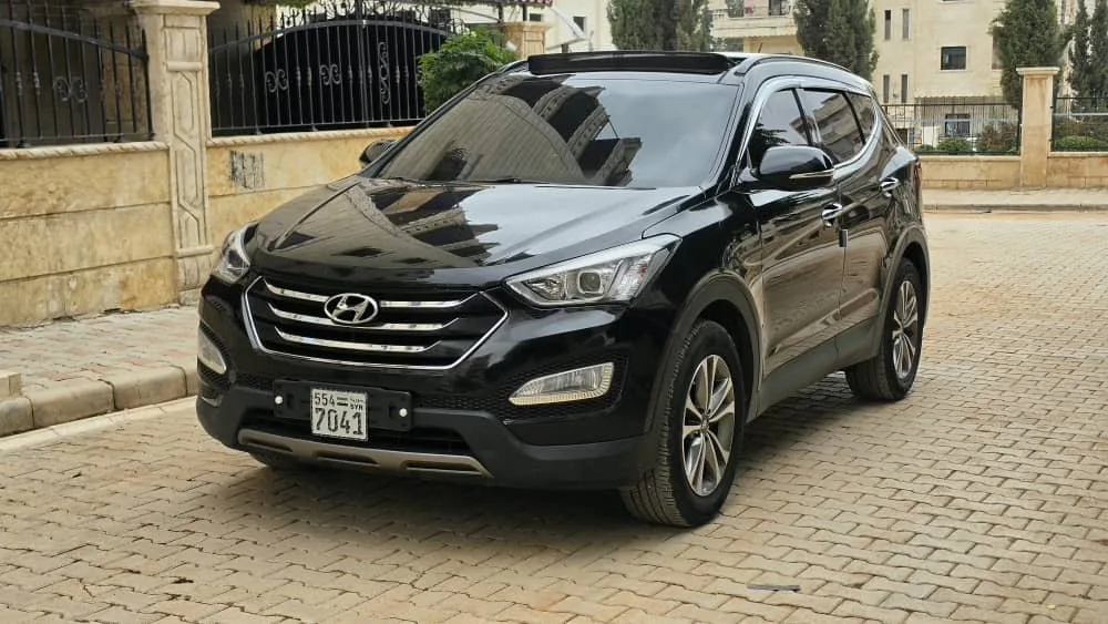 kilometrage car sale hyundai santa fe e vgt suv used 2015 aleppo dq card image