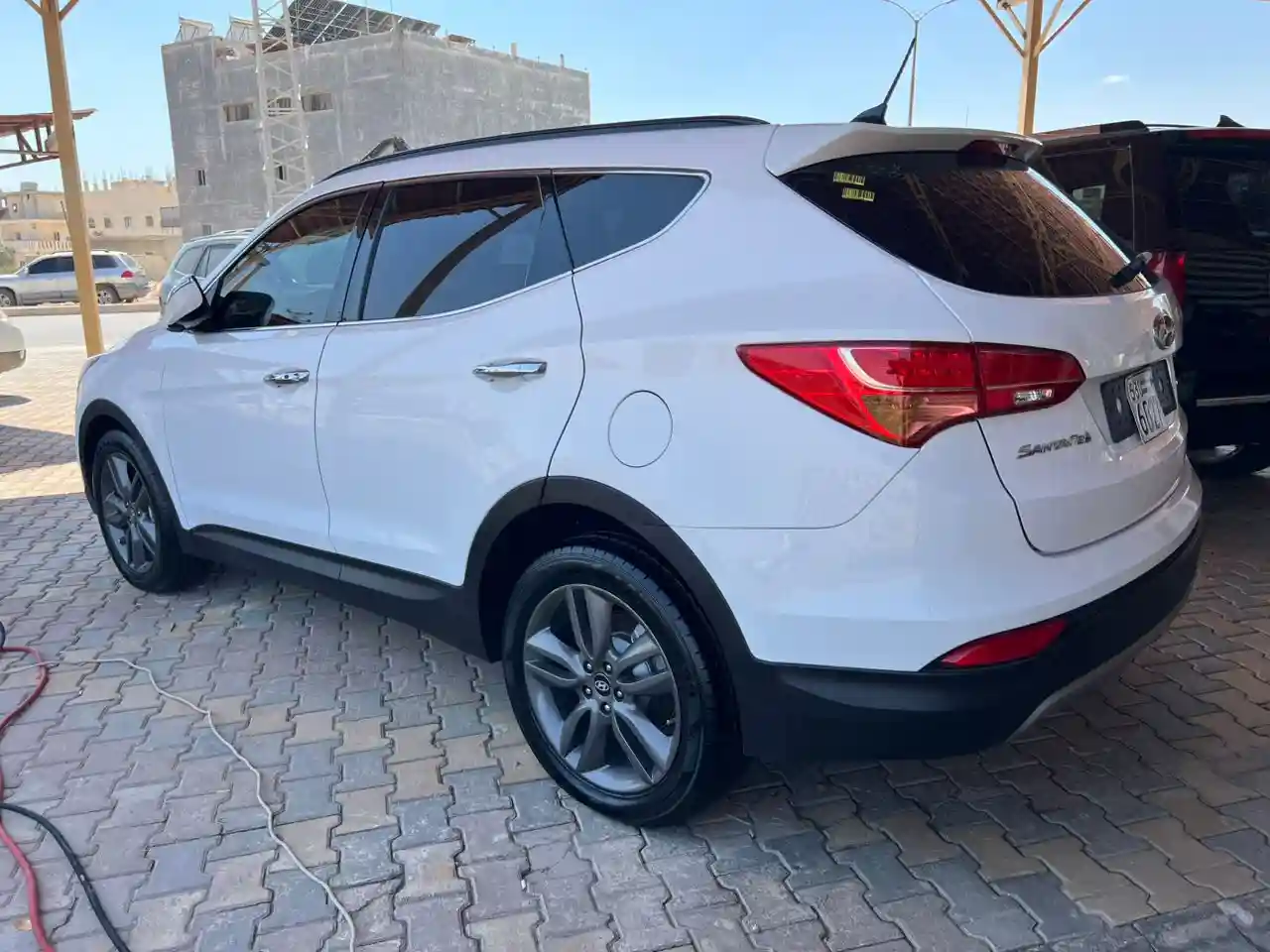 kilometrage car sale hyundai santa fe evgt suv 2014 aleppo wv image