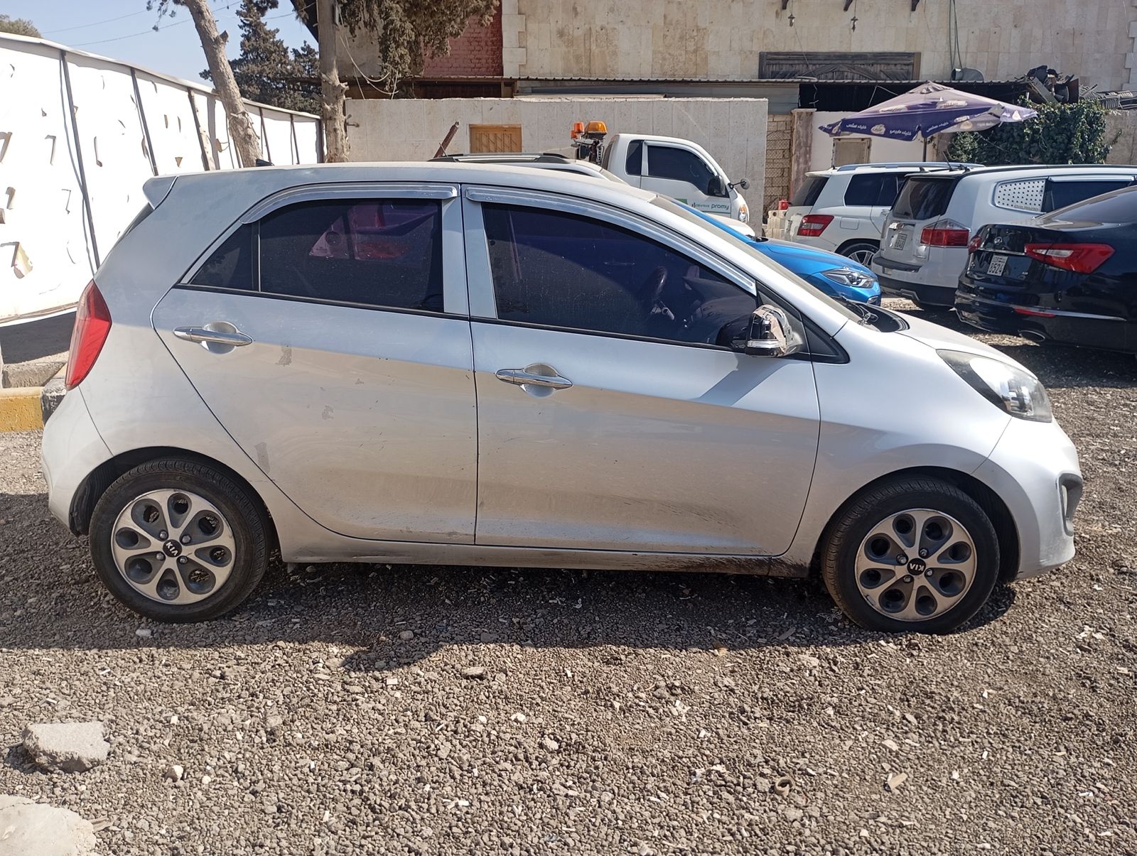 kilometrage car sale kia morning lx hatchback used 2012 aleppo pr image