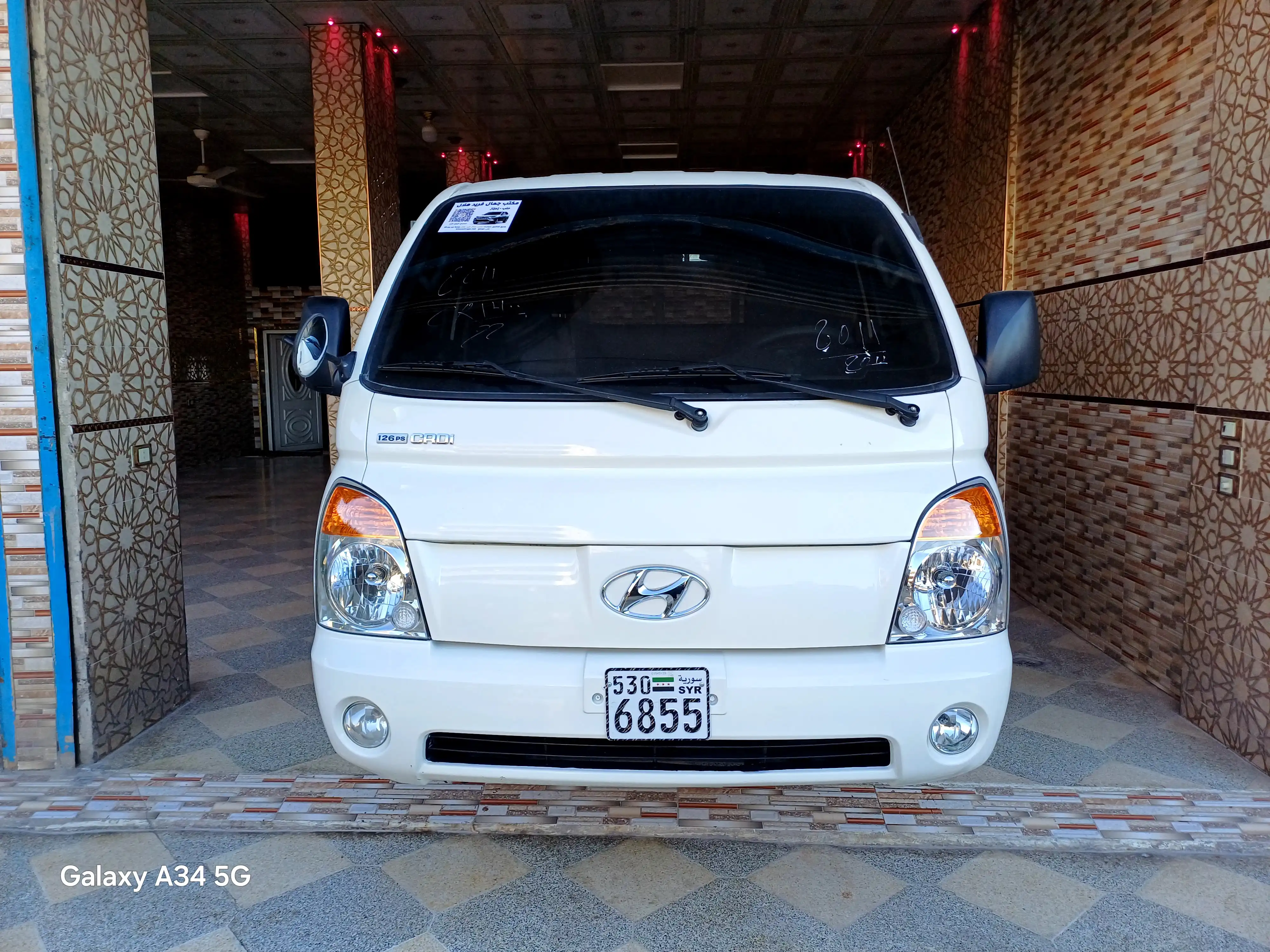 kilometrage car sale hyundai porter 2 crdi cargo truck used 2011 aleppo kq image
