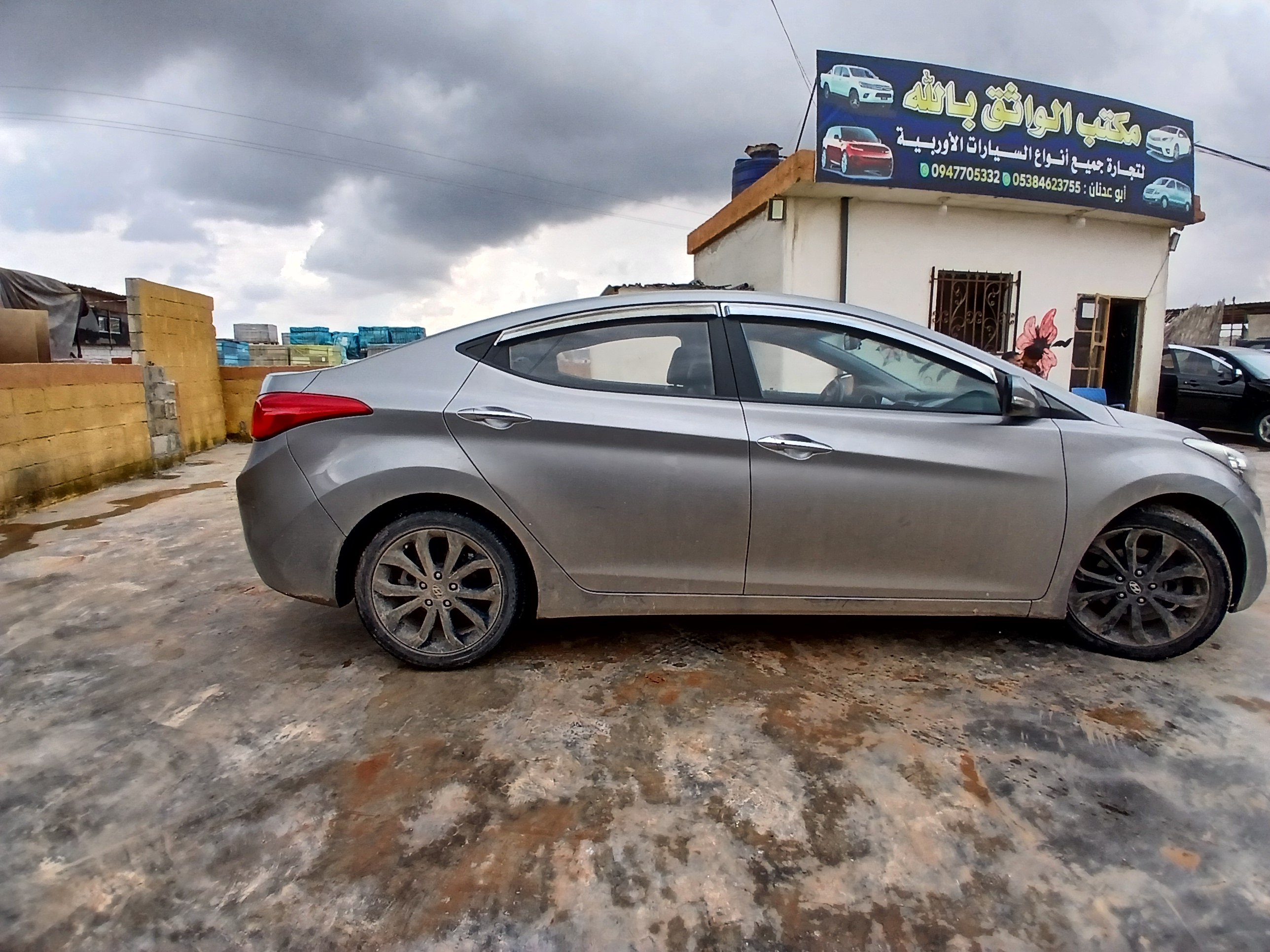 kilometrage car sale hyundai avante gdi sedan used 2013 aleppo ab image