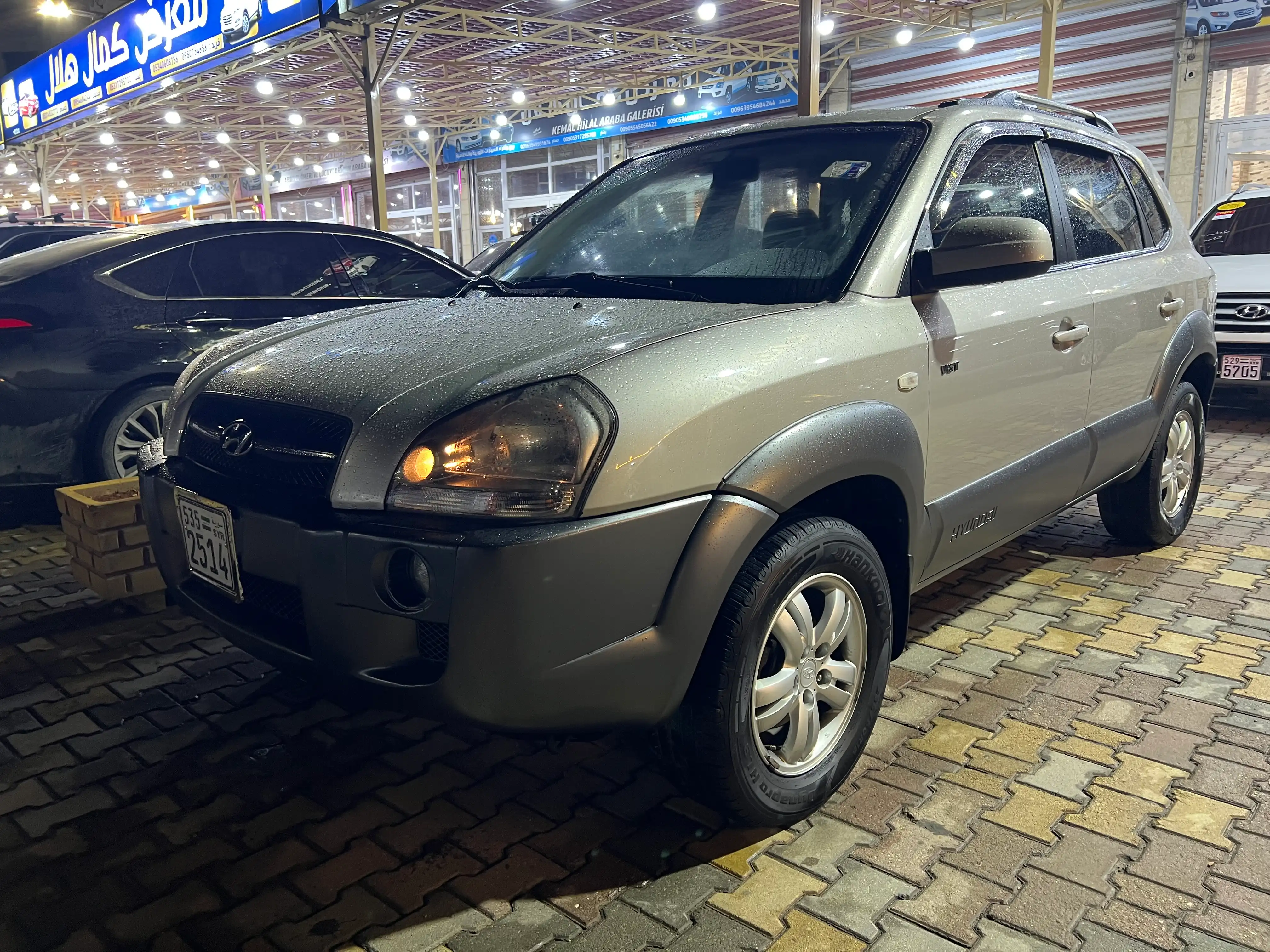 kilometrage car sale hyundai tucson standard suv used 2007 aleppo sy card image