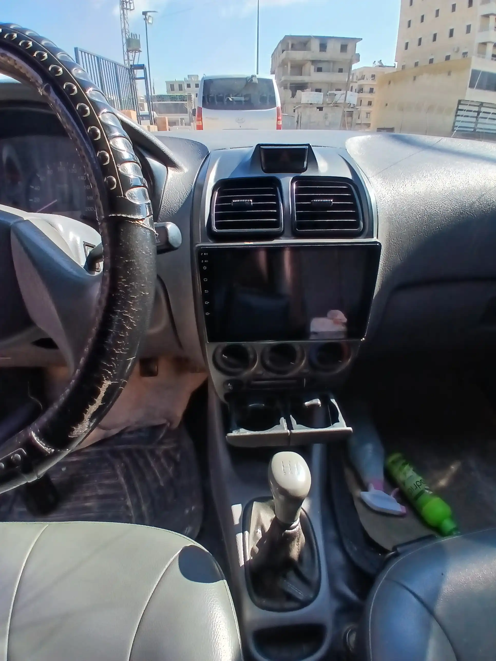 kilometrage car sale hyundai accent standard sedan used 2004 aleppo yz image