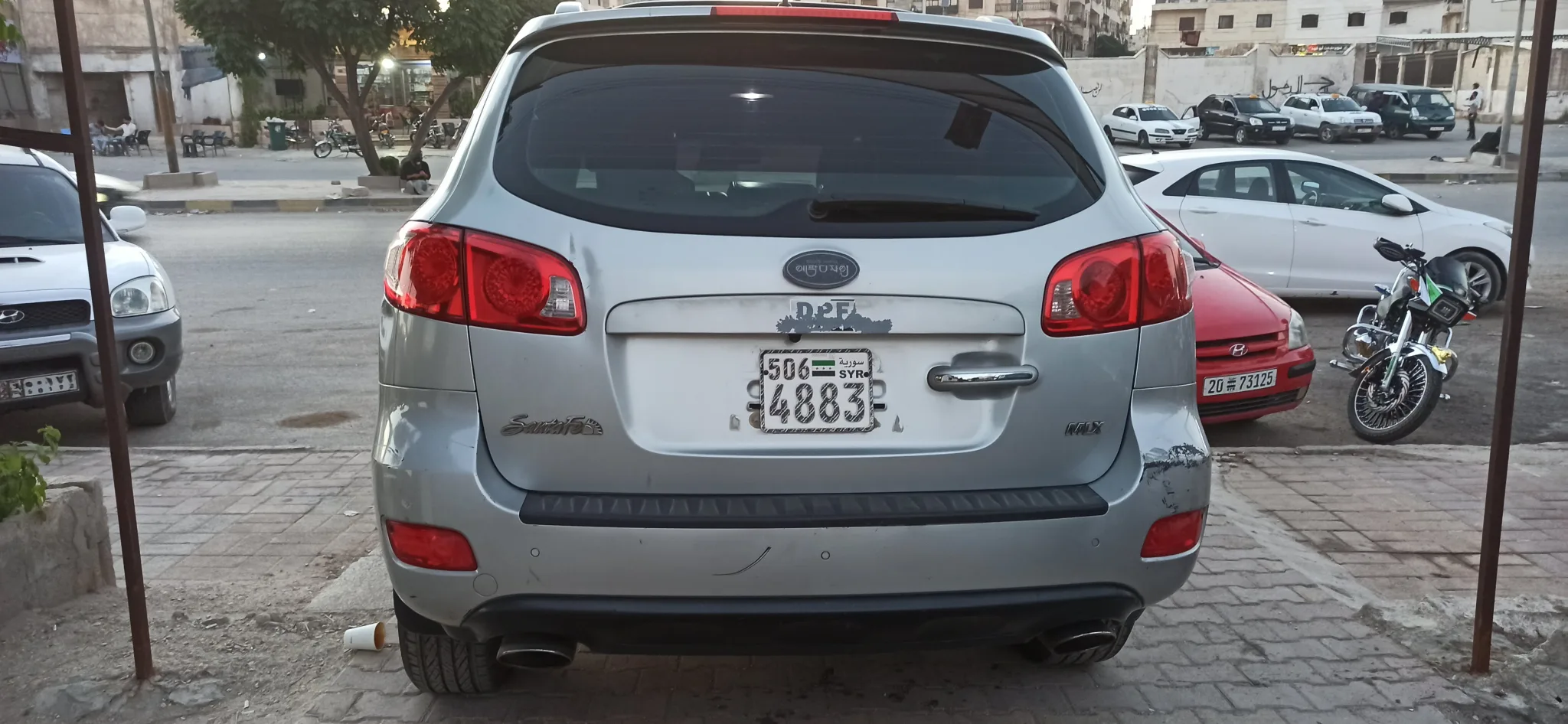 kilometrage car sale hyundai santa fe mlx suv used 2007 aleppo wx image
