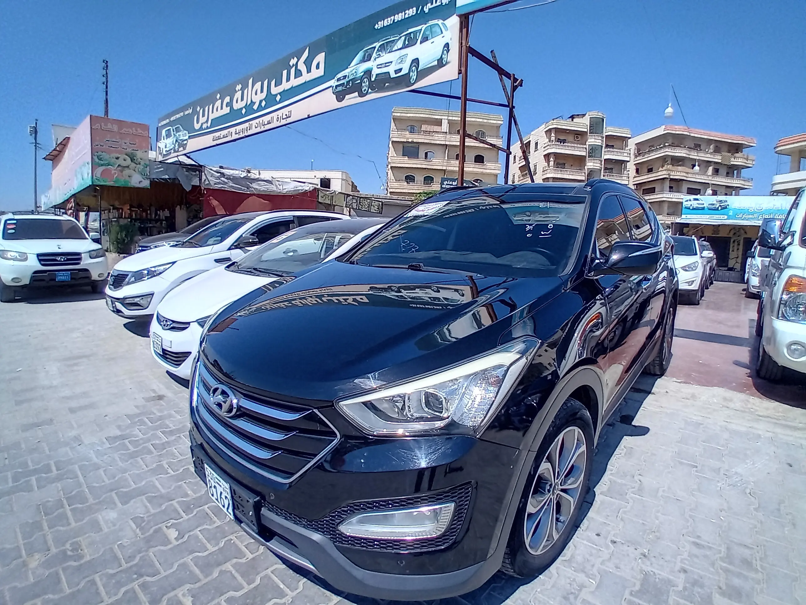 kilometrage car sale hyundai santa fe evgt suv used 2013 aleppo kj image