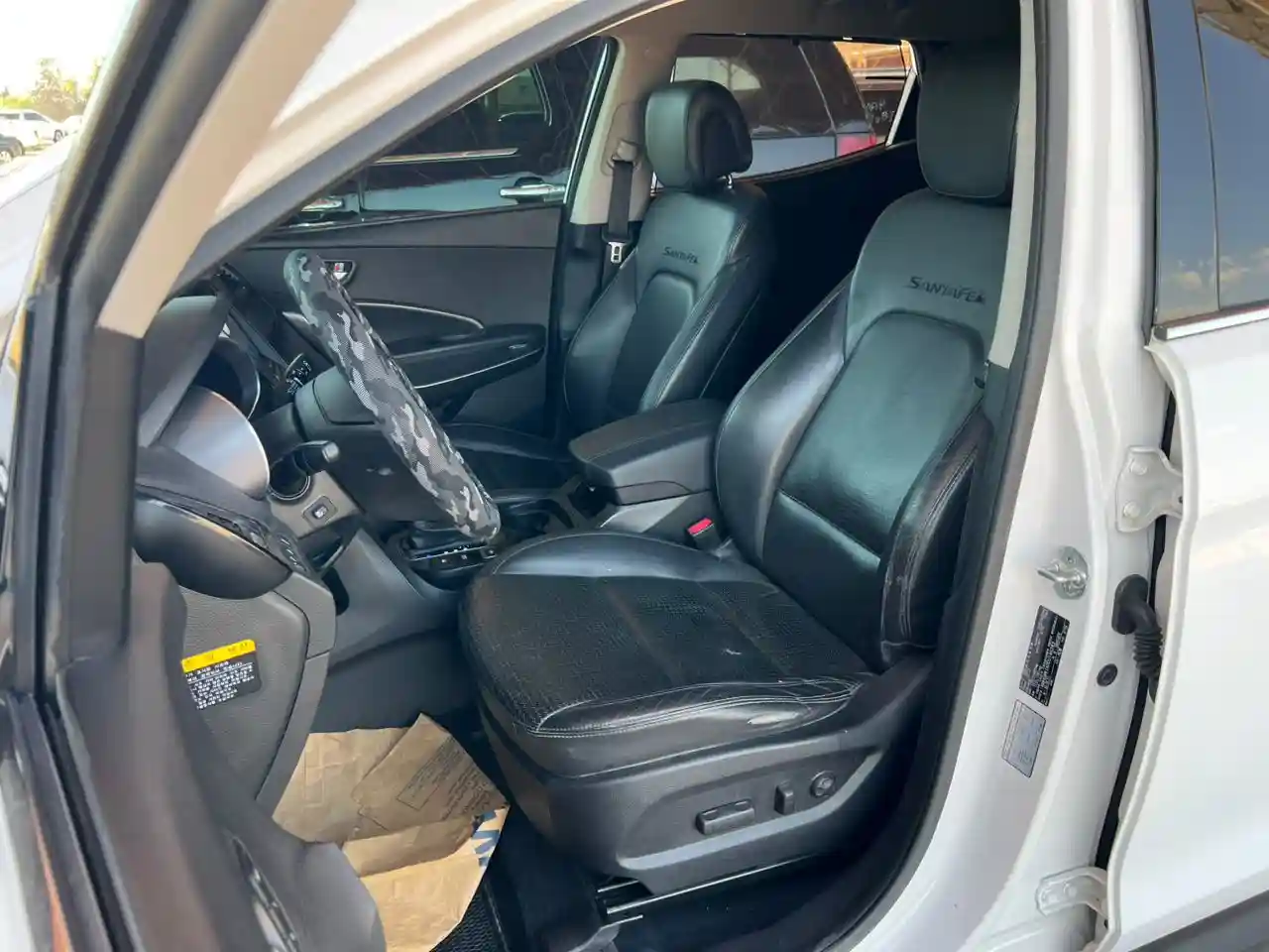 kilometrage car sale hyundai santa fe evgt suv 2014 aleppo wv image
