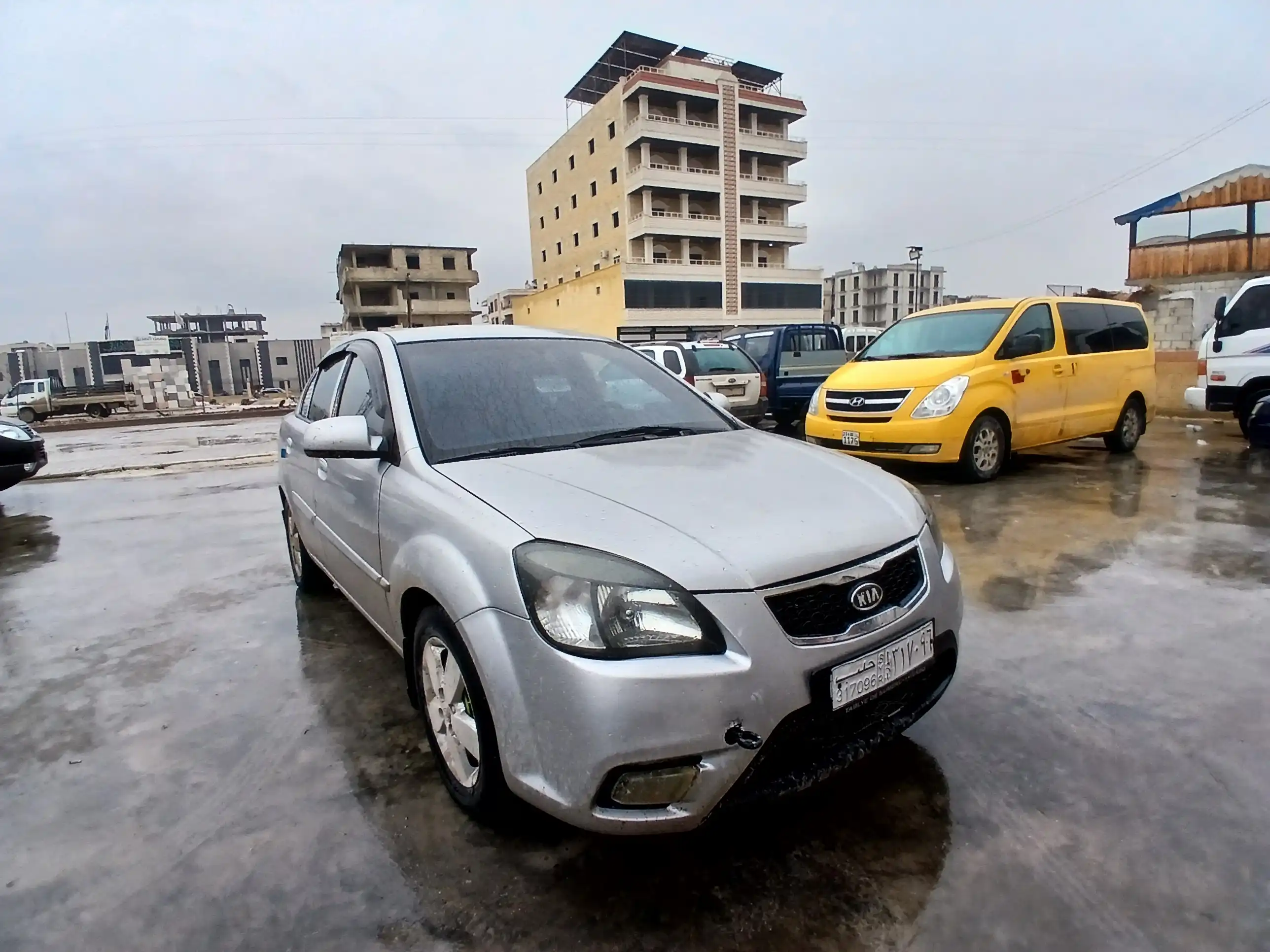 kilometrage car sale kia rio ex sedan used 2011 aleppo qn image
