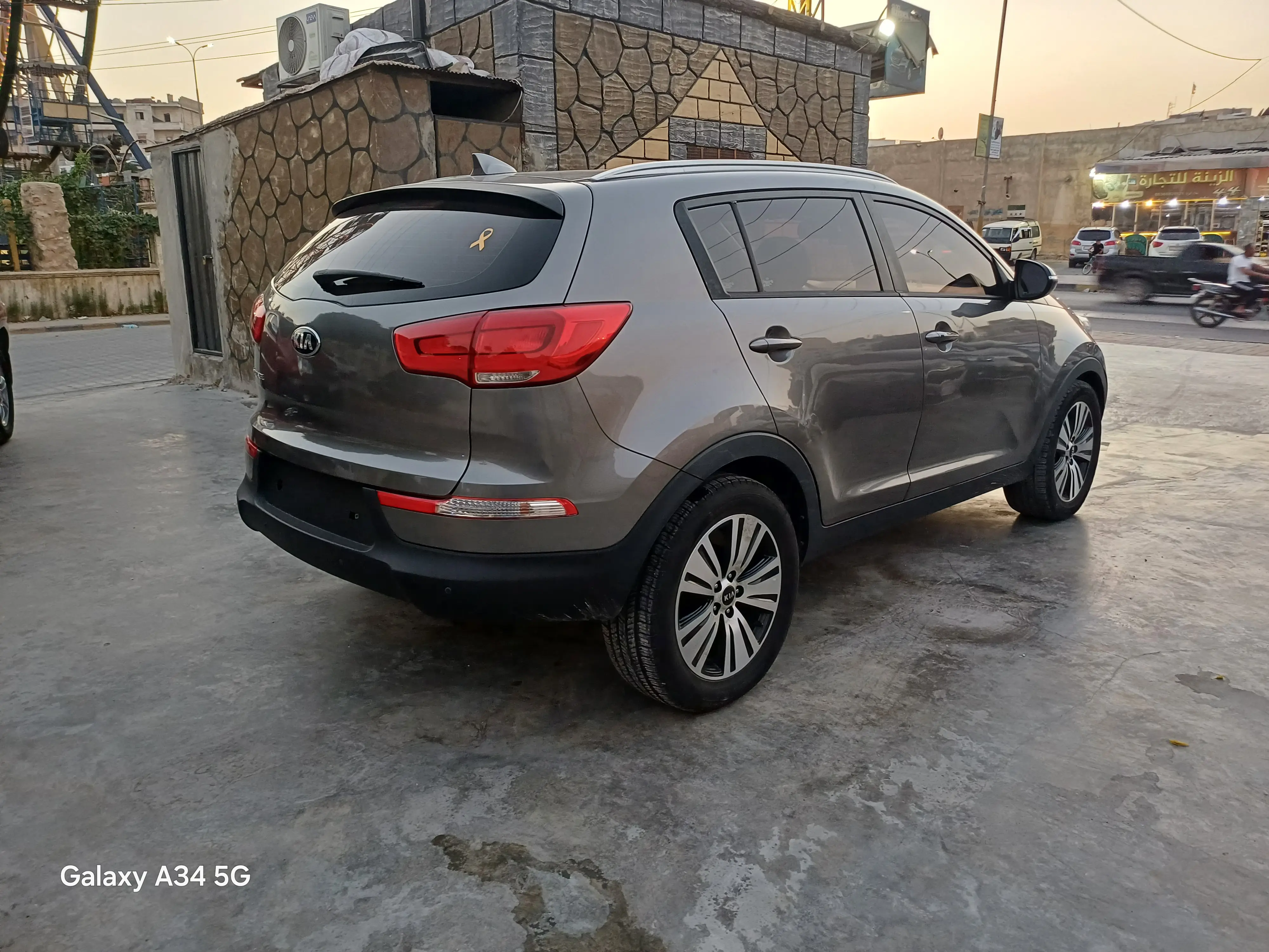 kilometrage car sale kia sportage r suv used 2014 aleppo ki image
