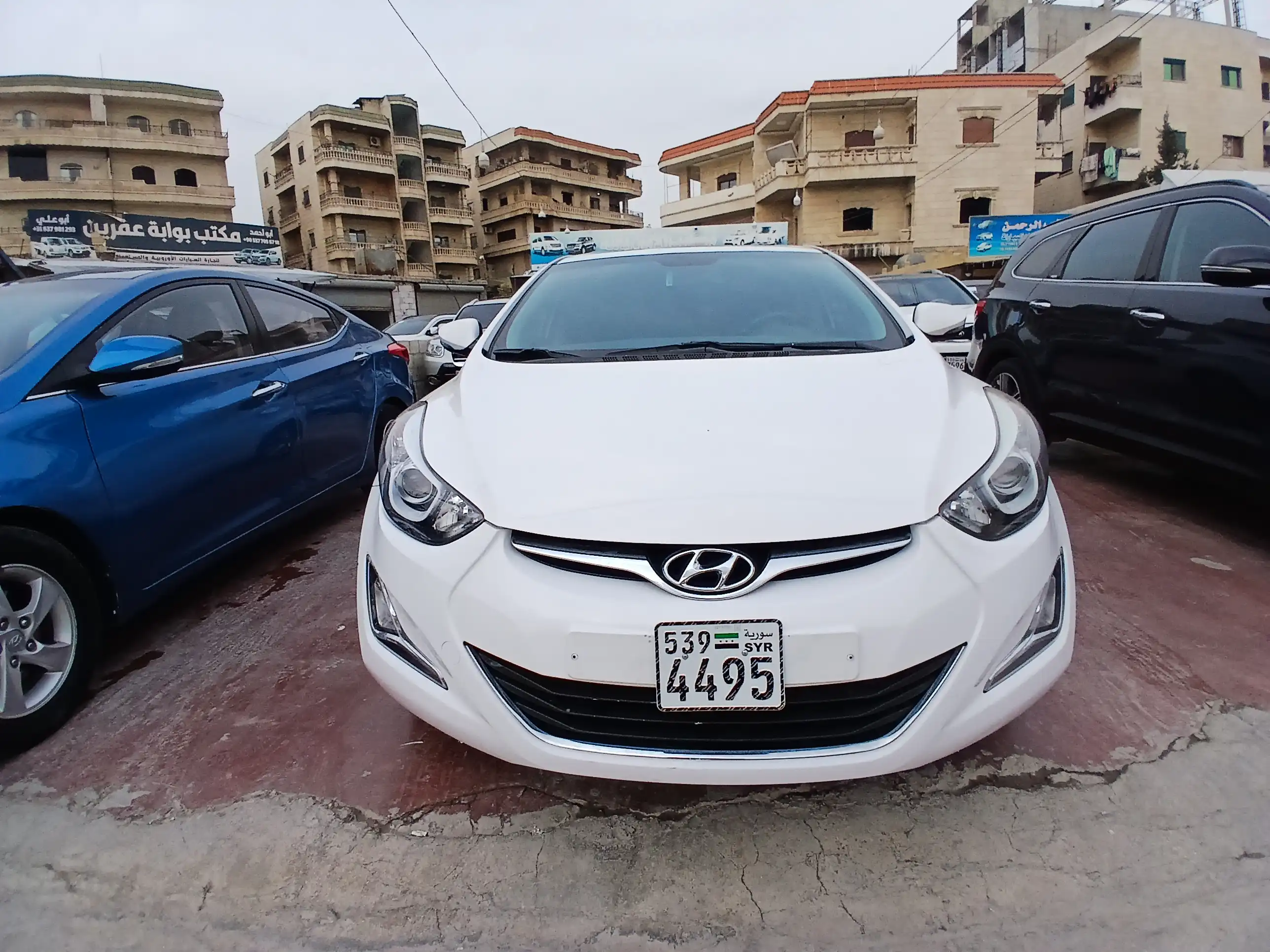 kilometrage car sale hyundai avante standard sedan used 2015 aleppo gm image