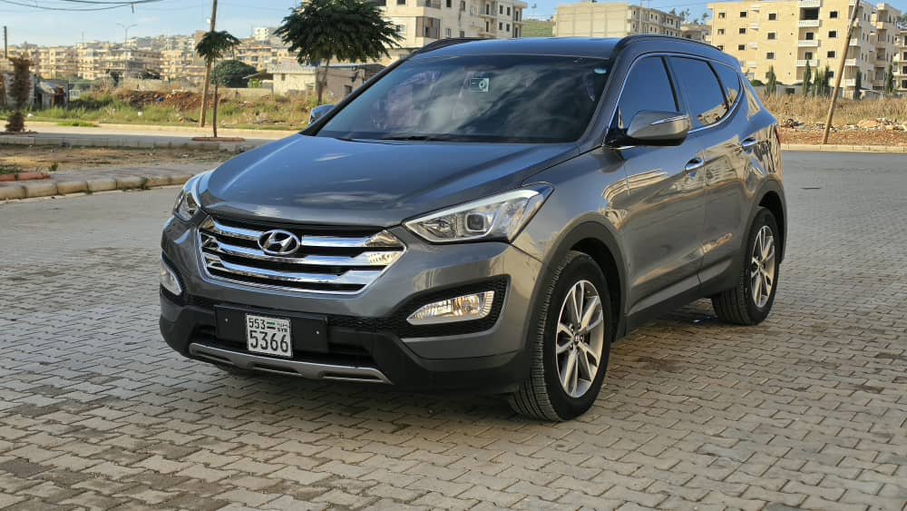 kilometrage car sale hyundai santa fe e vgt suv used 2014 aleppo zh image