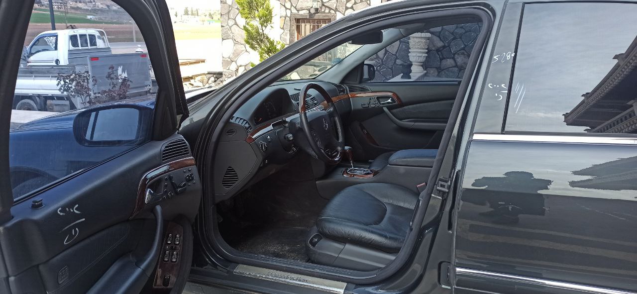 kilometrage car sale mercedes s class s 280 sedan used 2002 aleppo to image