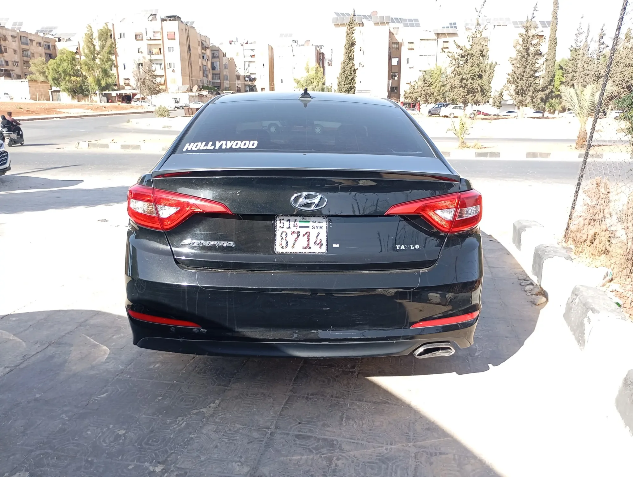 kilometrage car sale hyundai sonata standard sedan used 2016 aleppo po image