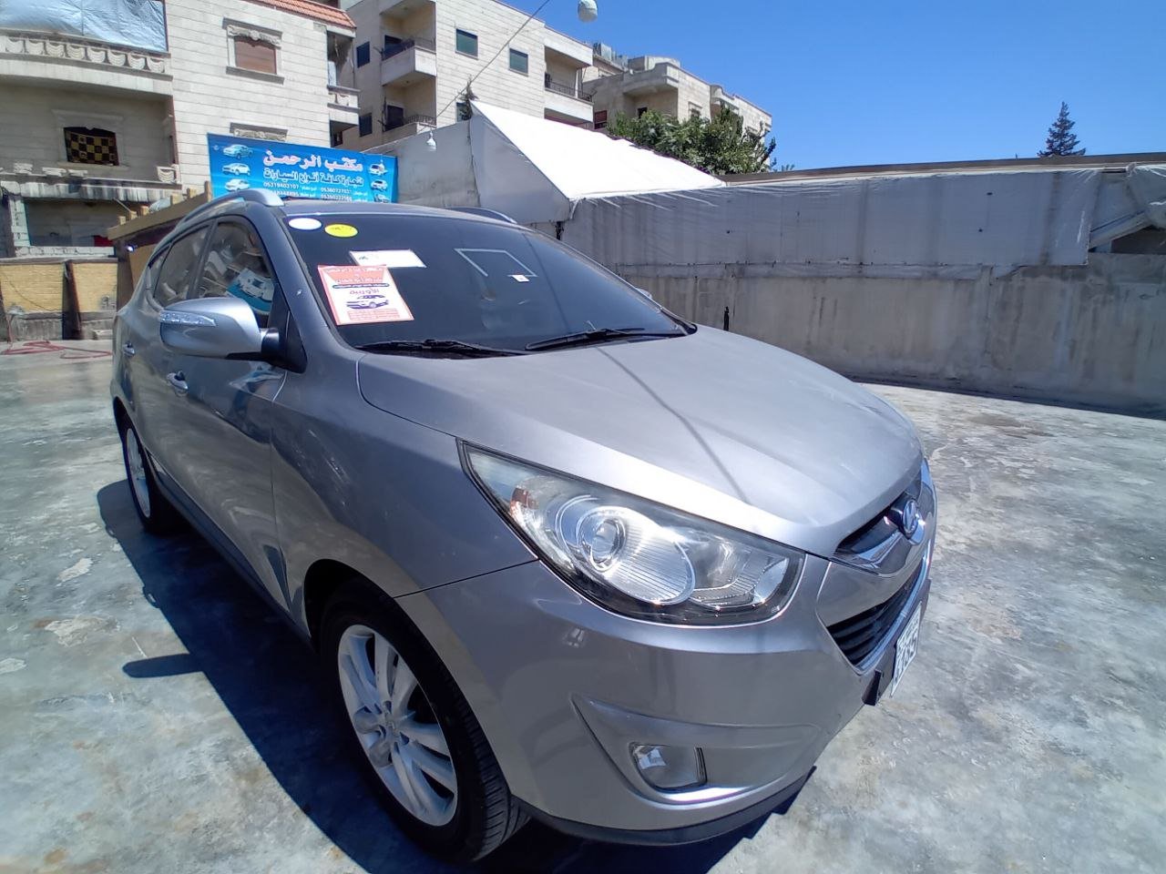 kilometrage car sale hyundai tucson standard suv used 2010 aleppo lb image