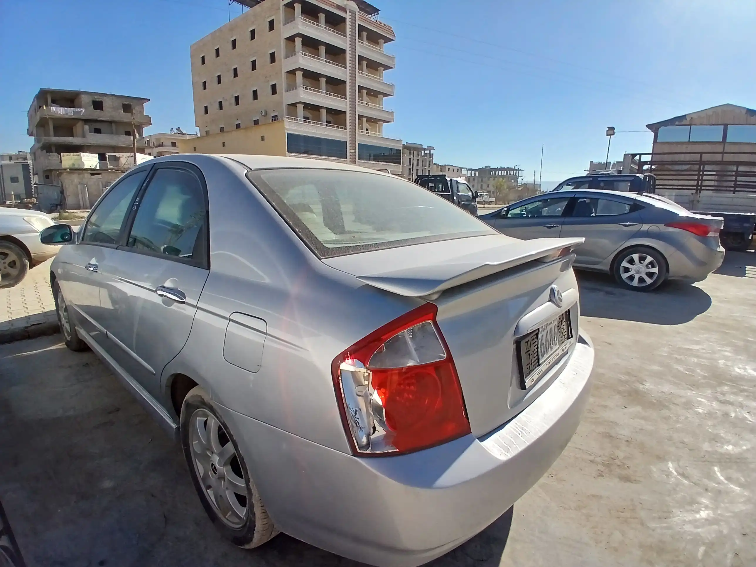 kilometrage car sale kia cerato standard sedan used 2007 aleppo pl image
