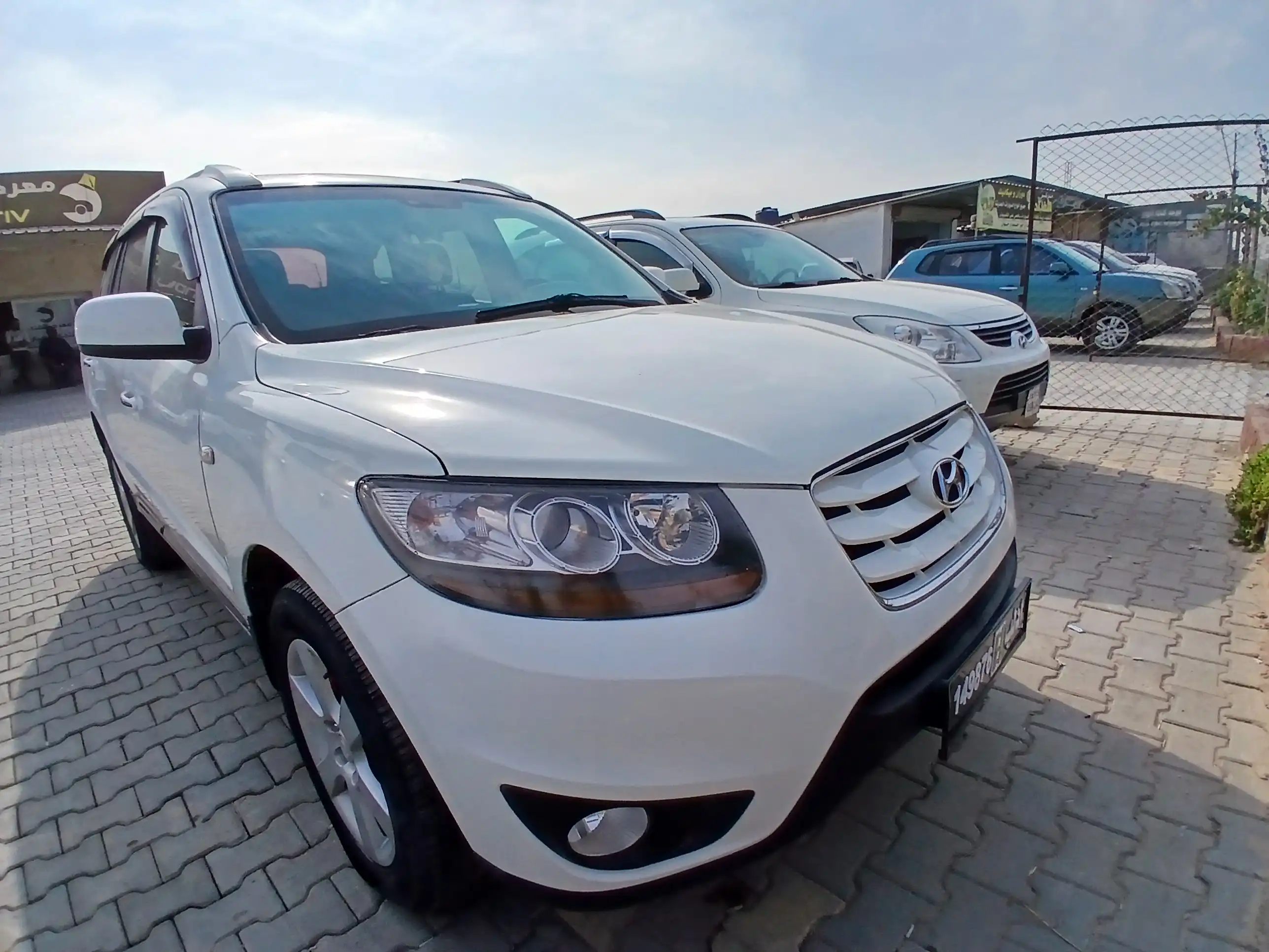 kilometrage car sale hyundai santa fe evgt suv used 2010 aleppo xa image