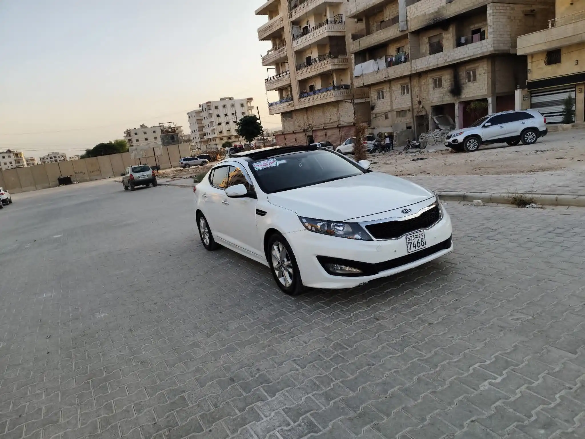 kilometrage car sale kia k5 standard sedan used 2012 aleppo co image