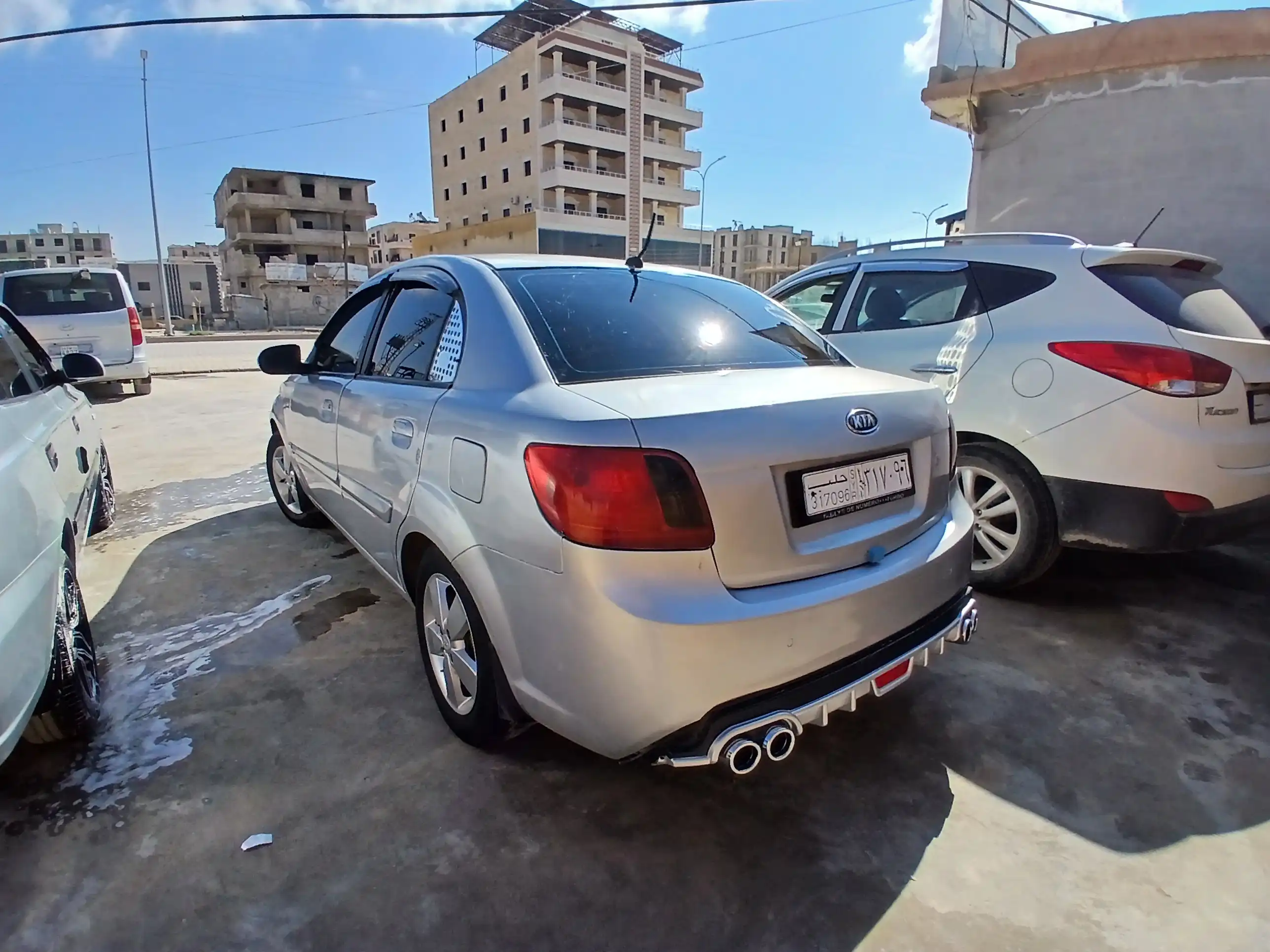 kilometrage car sale kia rio ex sedan used 2010 aleppo km image