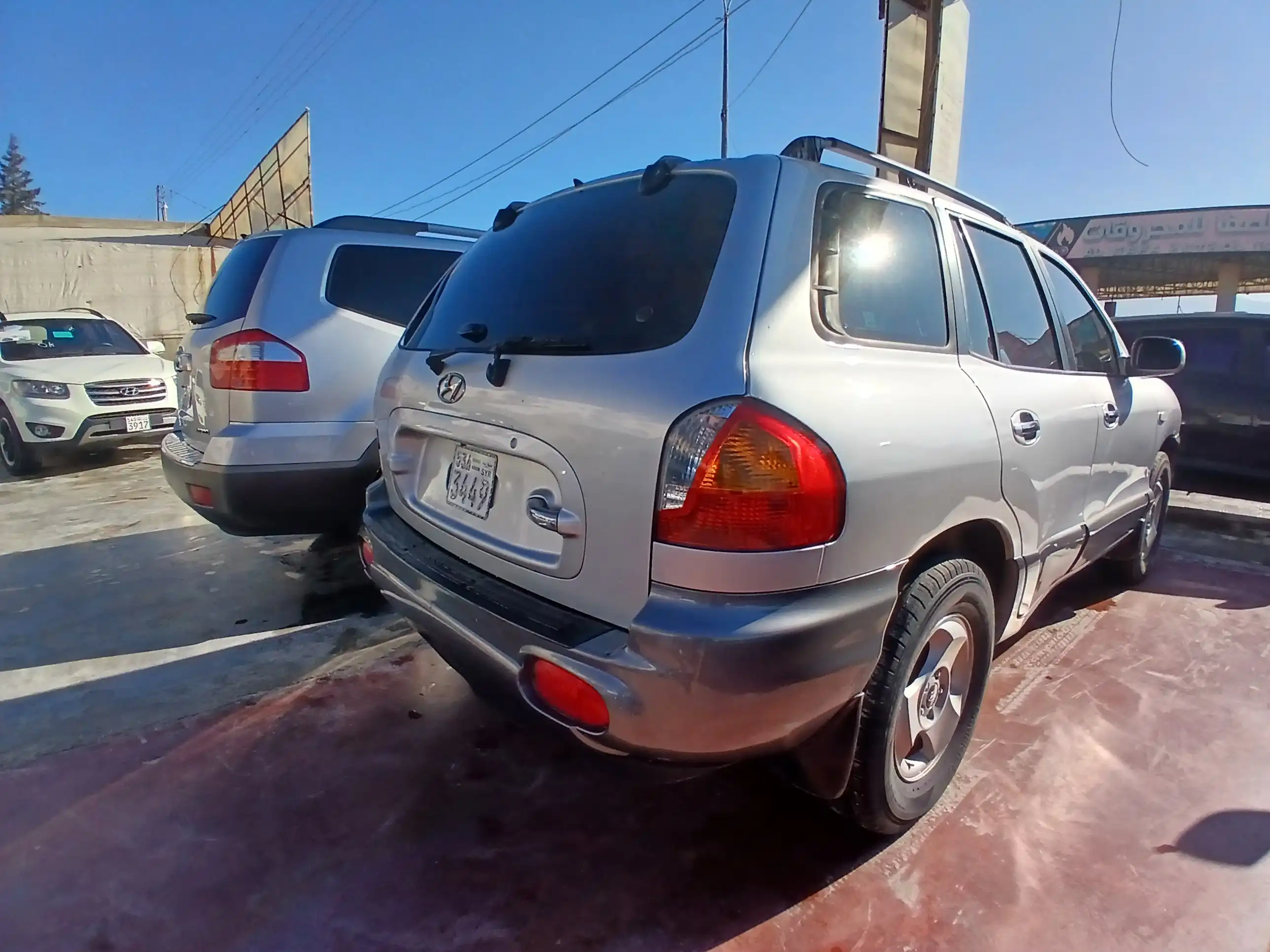 kilometrage car sale hyundai santa fe gold suv used 2002 aleppo ib image