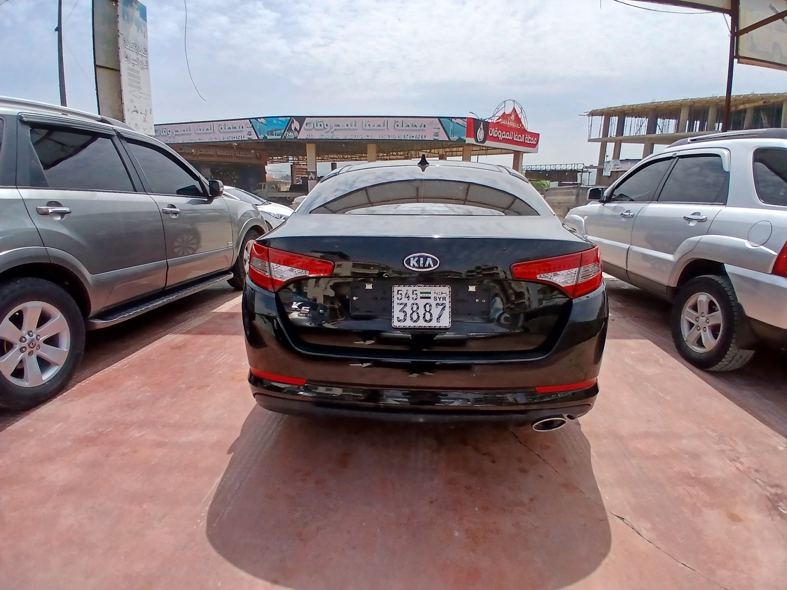 kilometrage car sale kia k5 standard sedan used 2010 aleppo xa image