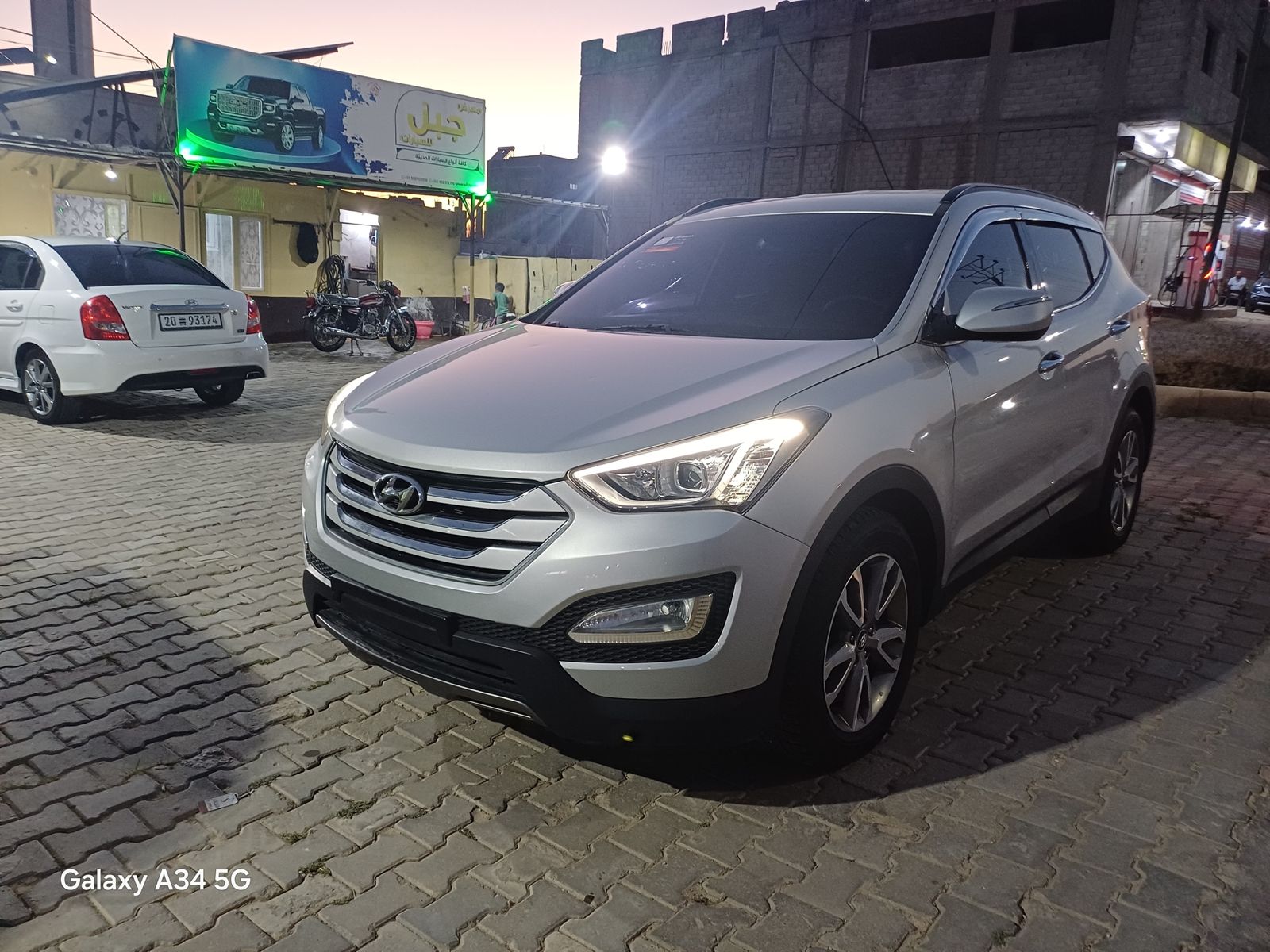 kilometrage car sale hyundai santa fe e vgt suv used 2013 aleppo fa card image