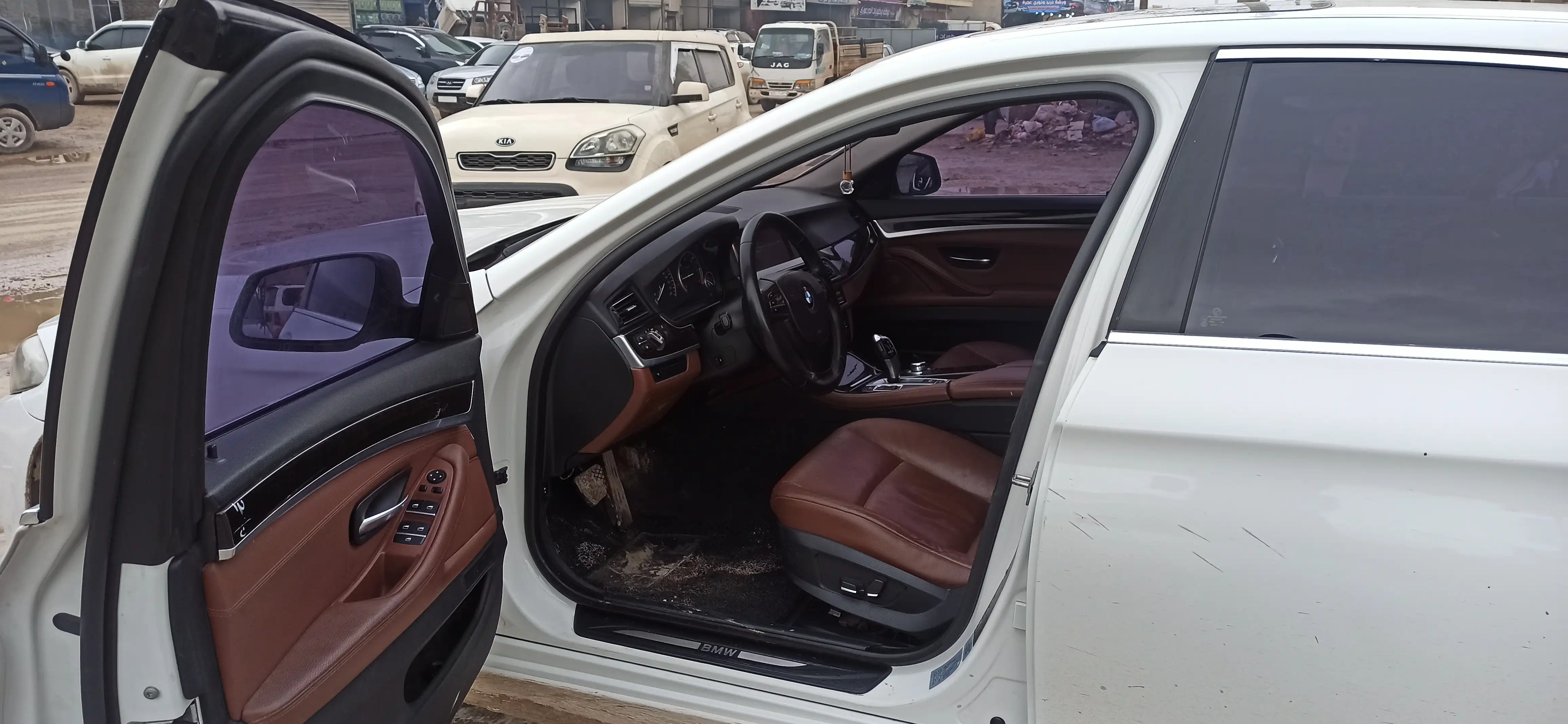 kilometrage car sale bmw 5 series 525 d sedan used 2013 aleppo rb image