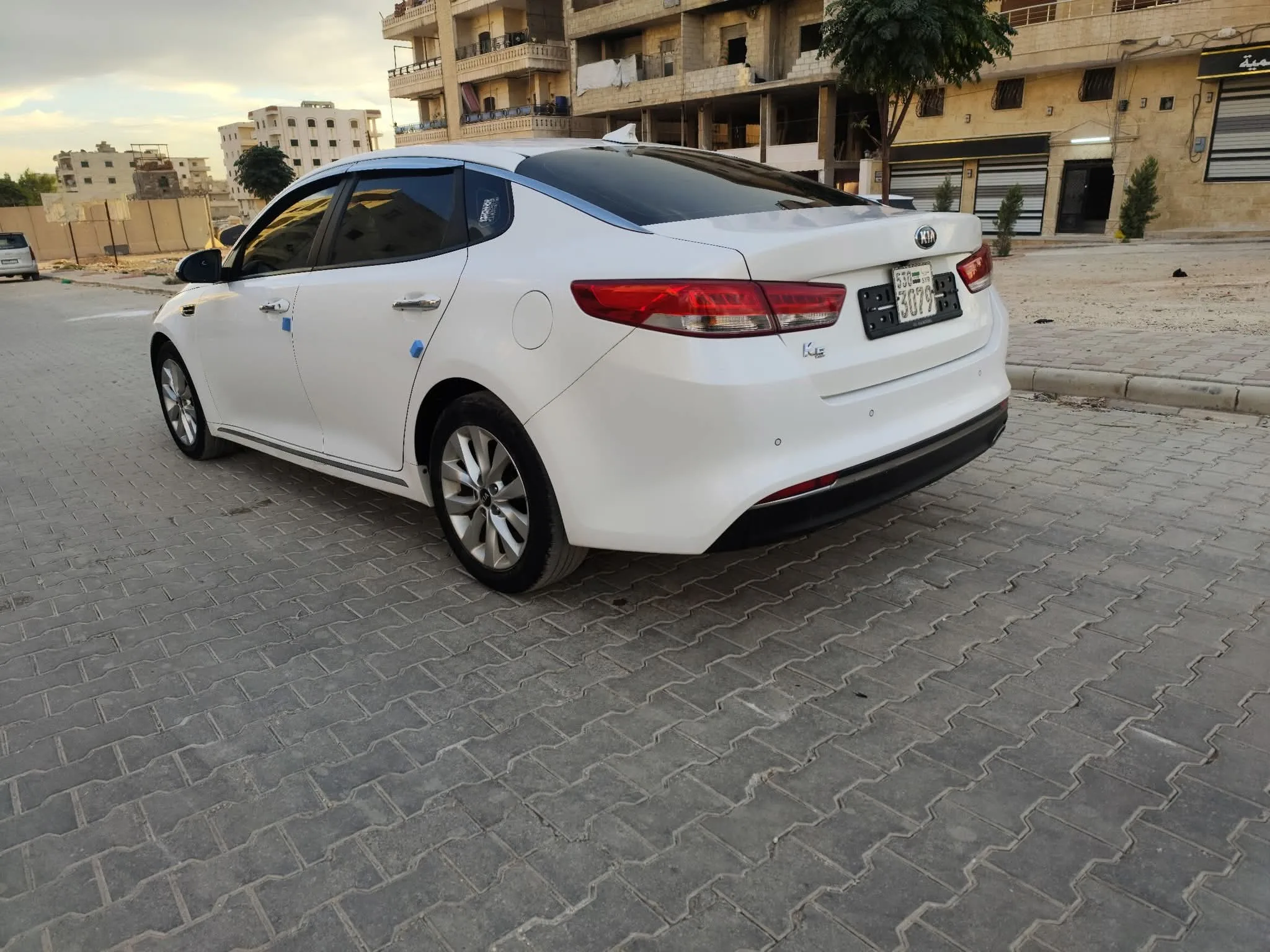 kilometrage car sale kia k5 standard sedan used 2018 aleppo pc image