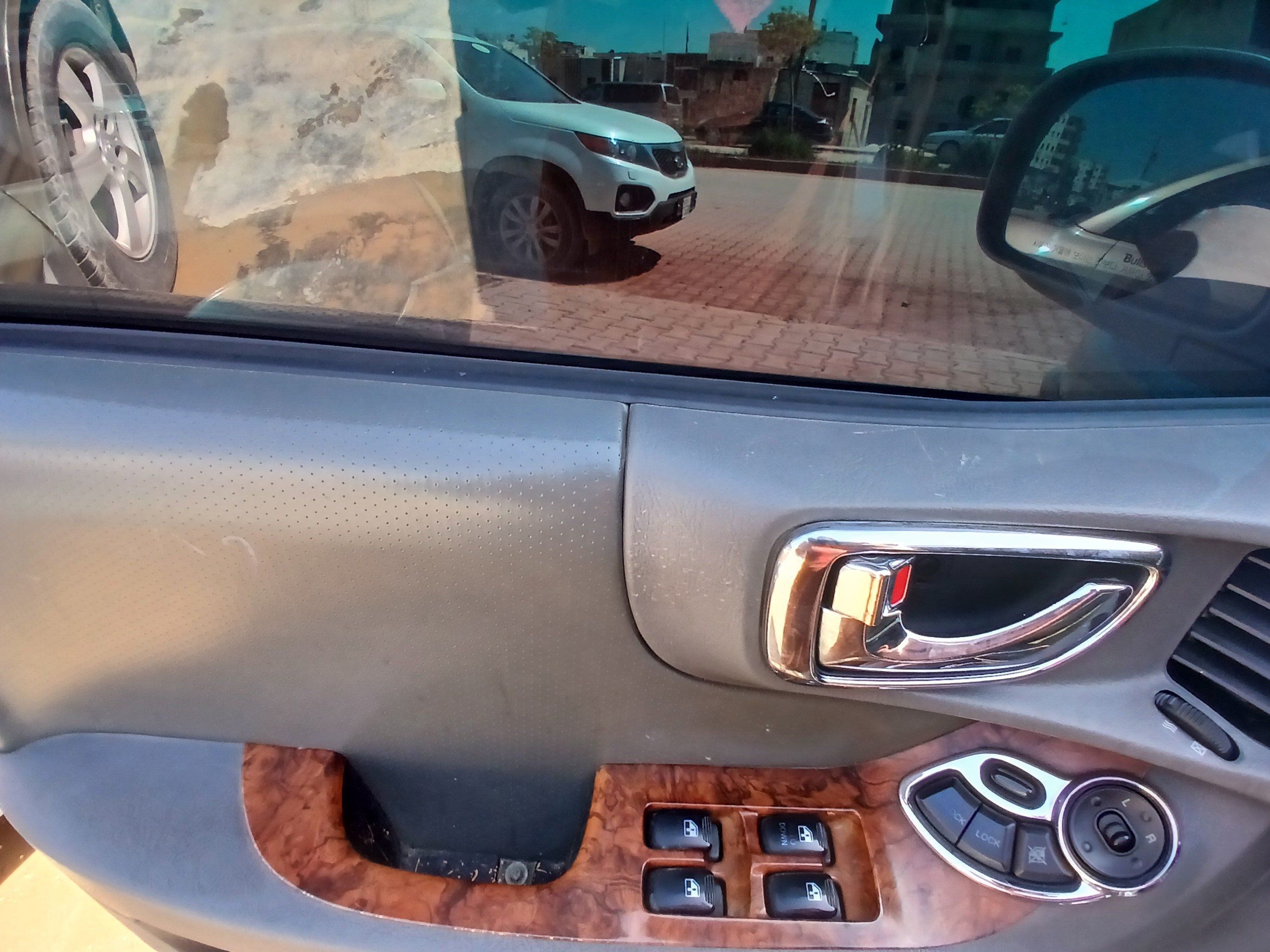 kilometrage car sale hyundai santa fe gold suv used 2005 aleppo bs image