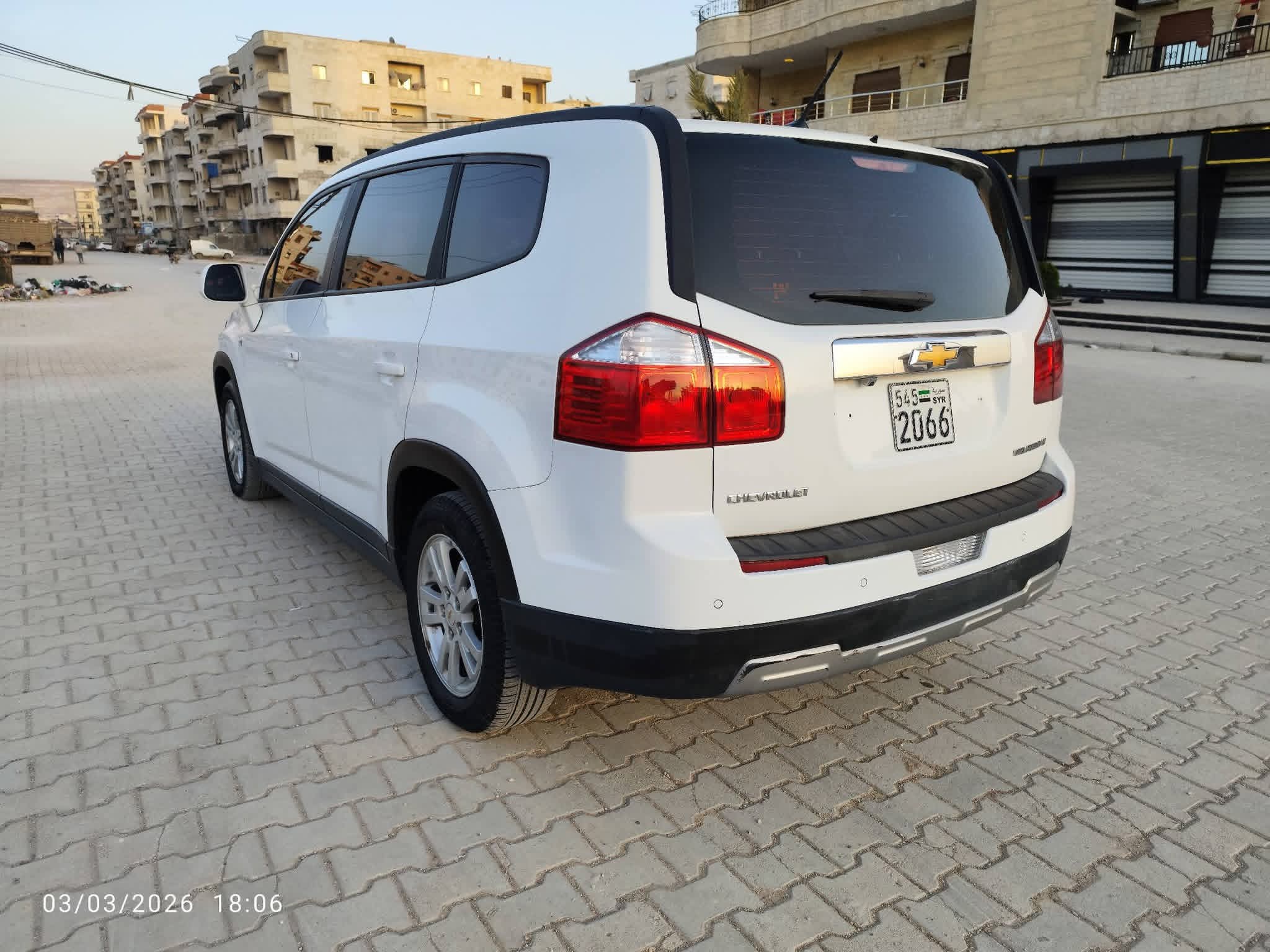 kilometrage car sale chevrolet orlando 1lt suv used 2013 aleppo yk image