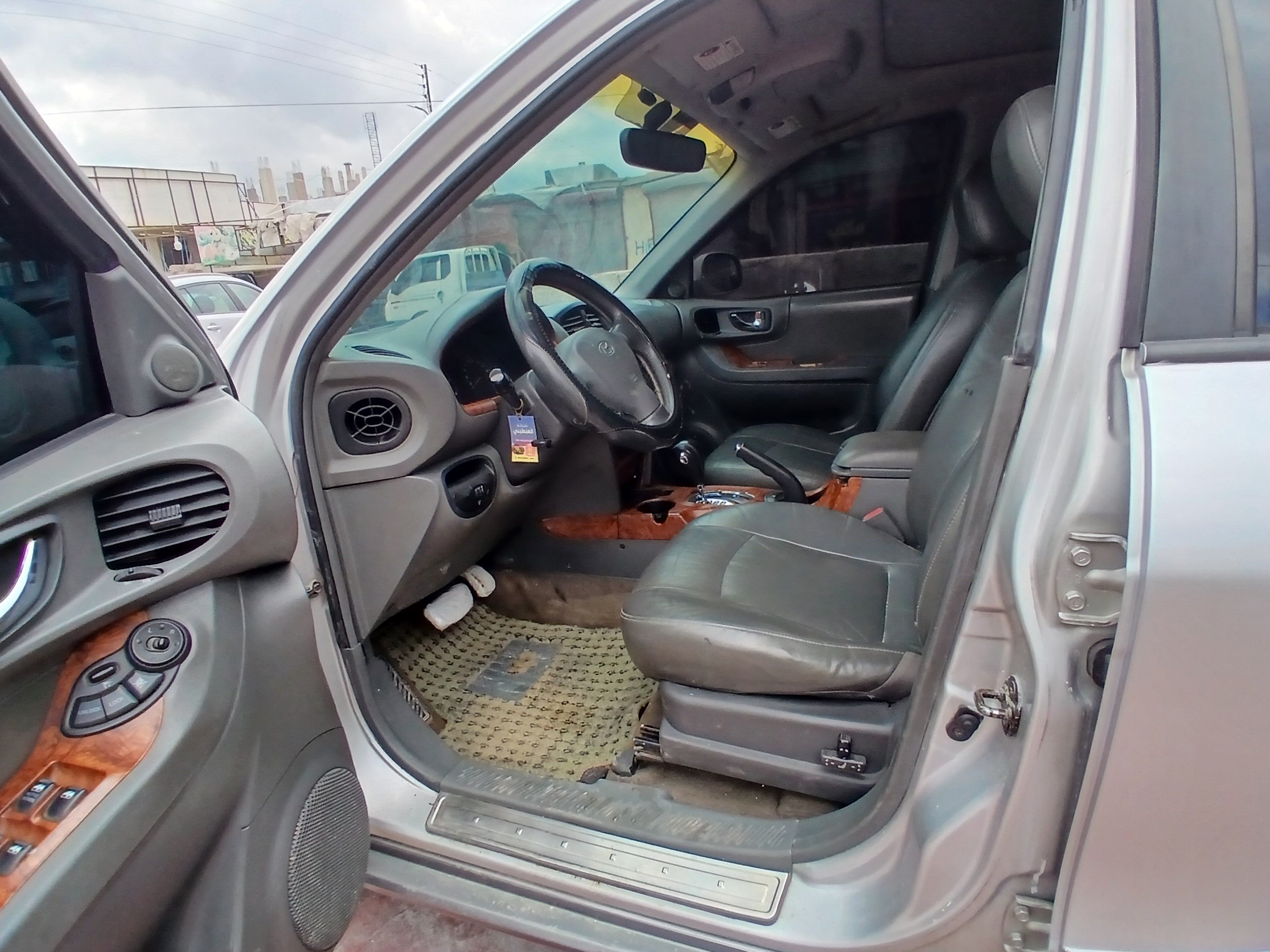 kilometrage car sale hyundai santa fe se suv used 2003 aleppo ff image