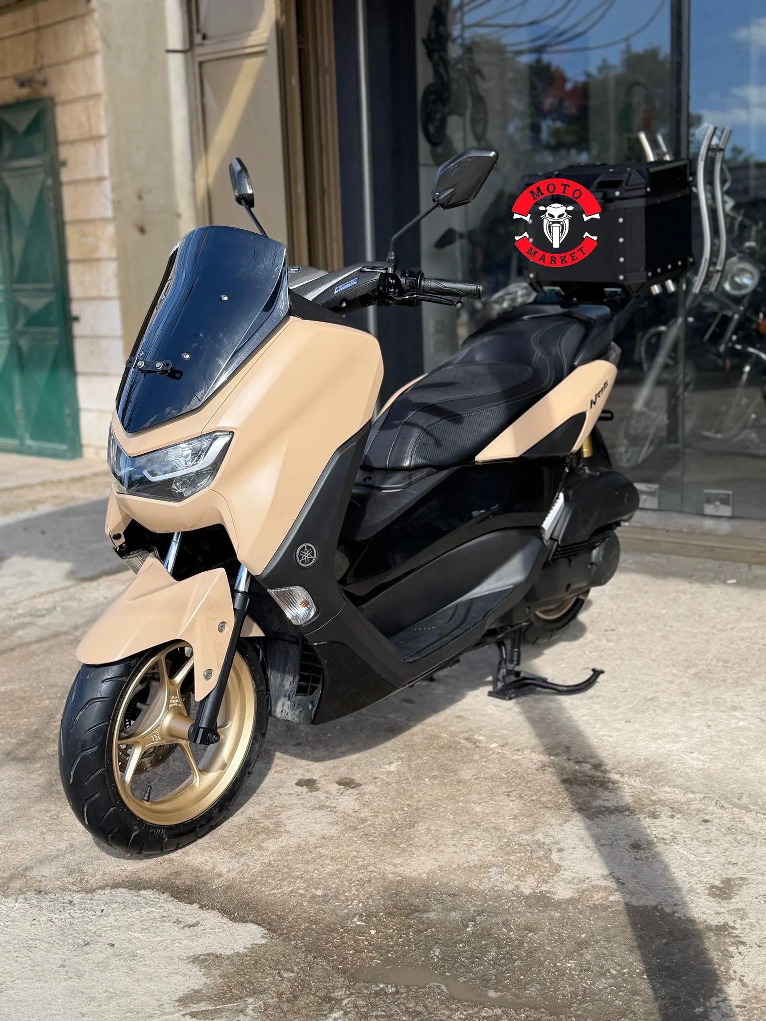 kilometrage motorbike yamaha n max 155 scooter used 2023 tartus iy card image